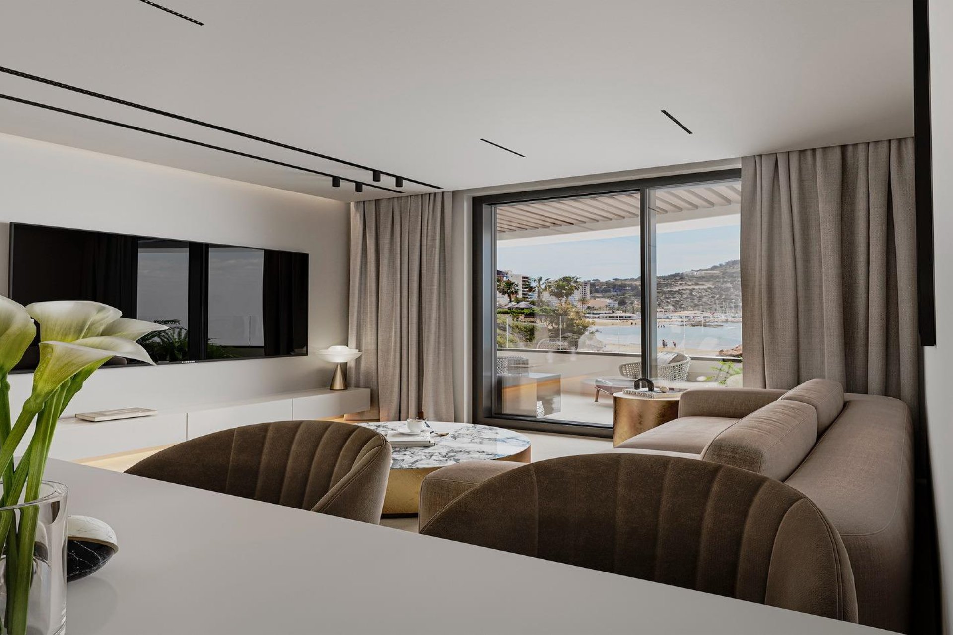 Nýbygging - Íbúð -
Calpe - Playa Cantal Roig