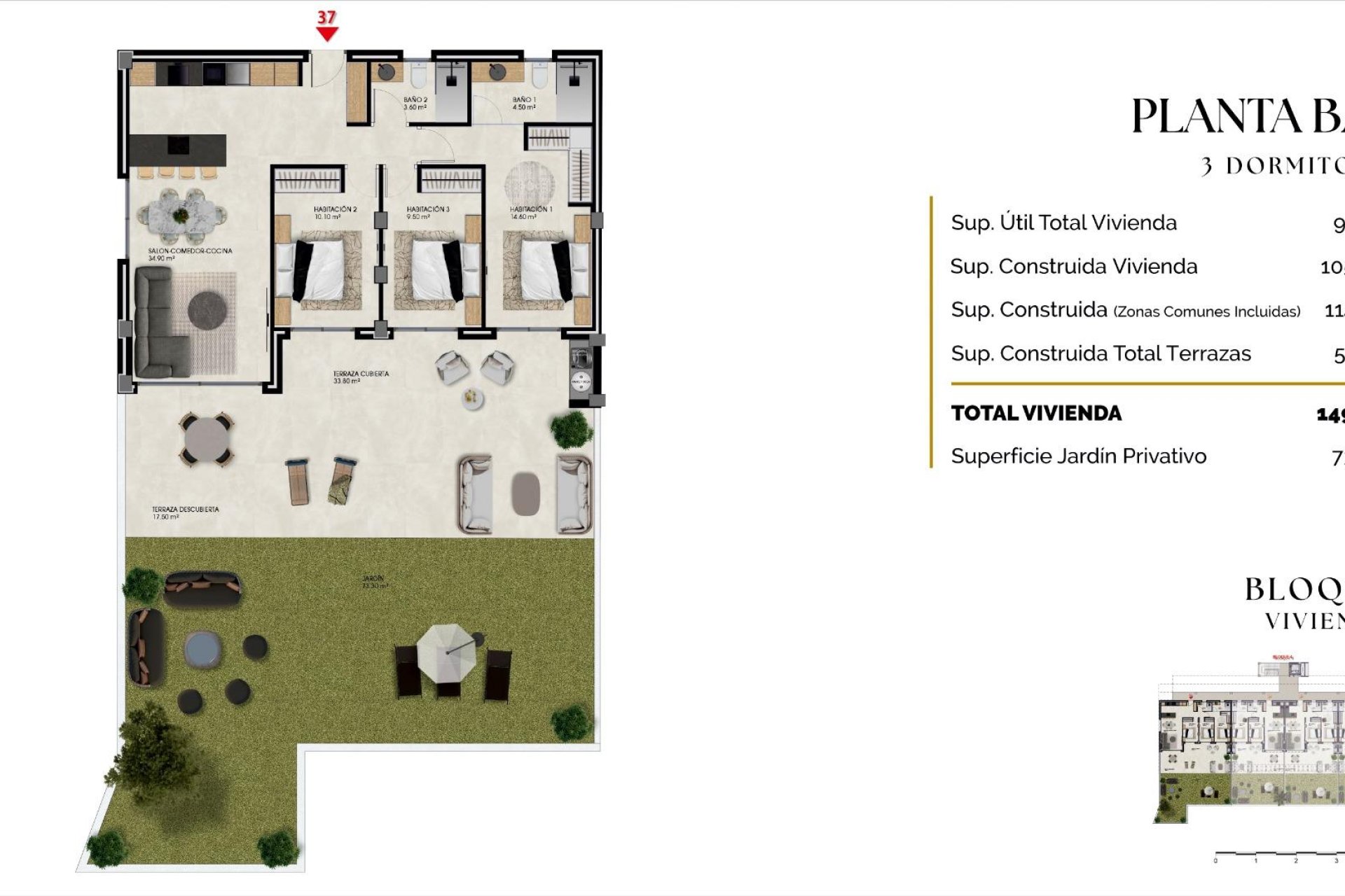 Nýbygging - Íbúð -
Finestrat - Balcón De Finestrat