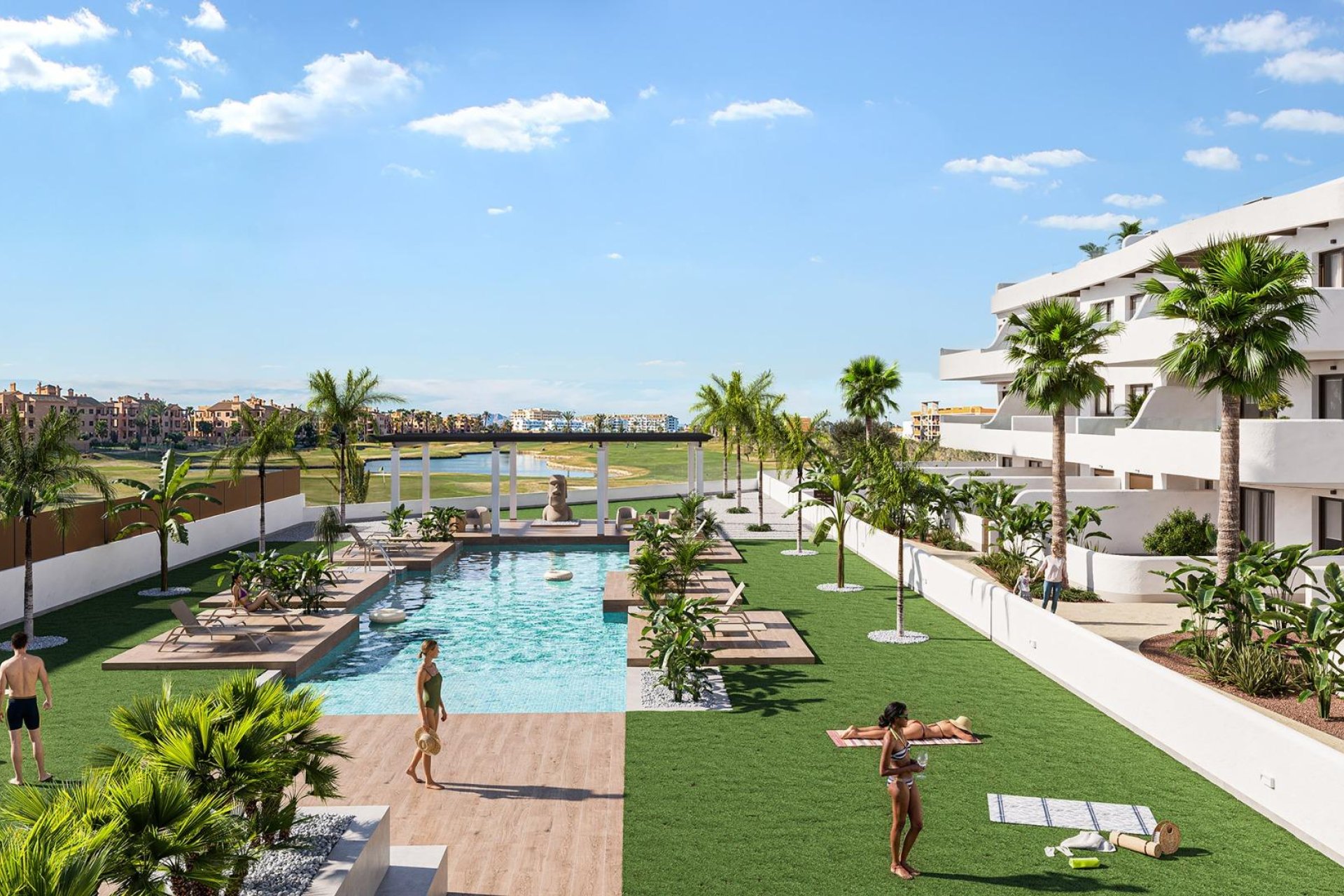 Nýbygging - Íbúð -
Los Alcazares - La Serena Golf