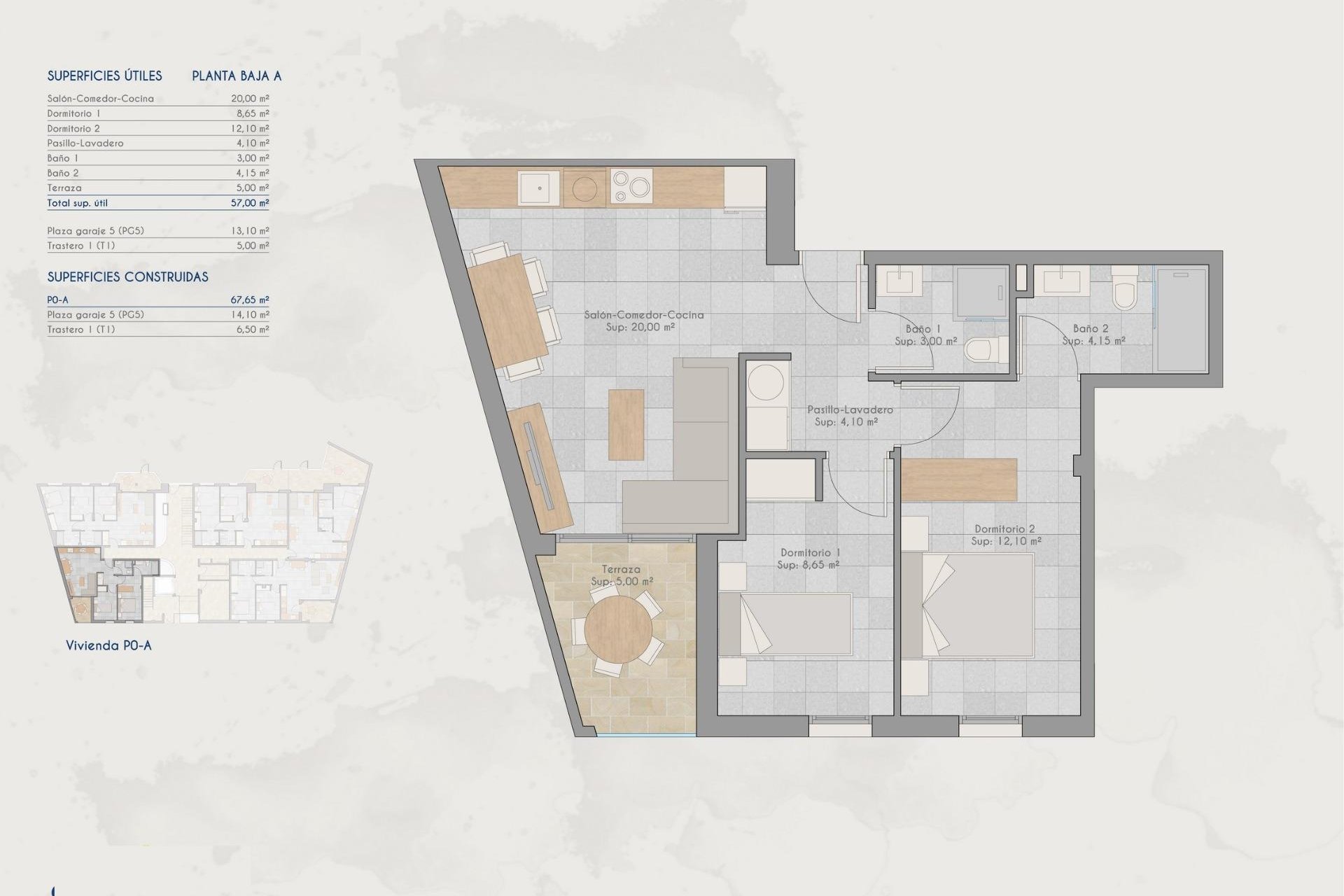 Nýbygging - Íbúð -
San Pedro del Pinatar - Lo Pagan