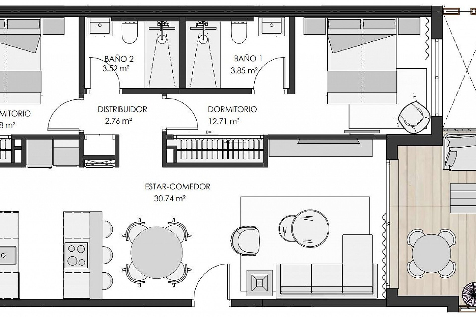 Nýbygging - Íbúð -
Torre Pacheco