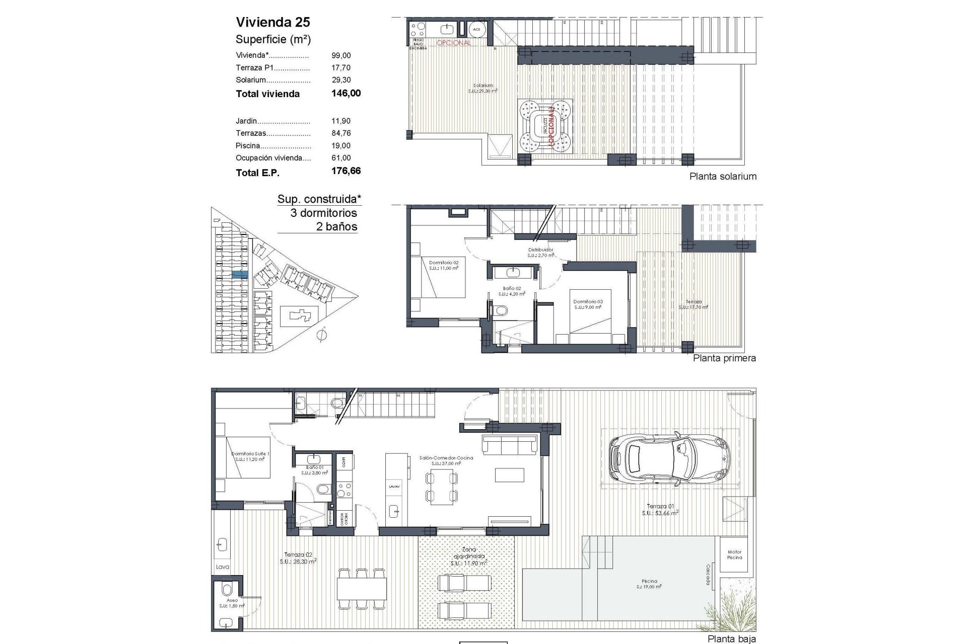 Nýbygging - Quad House -
Los Alcazares - Serena Golf