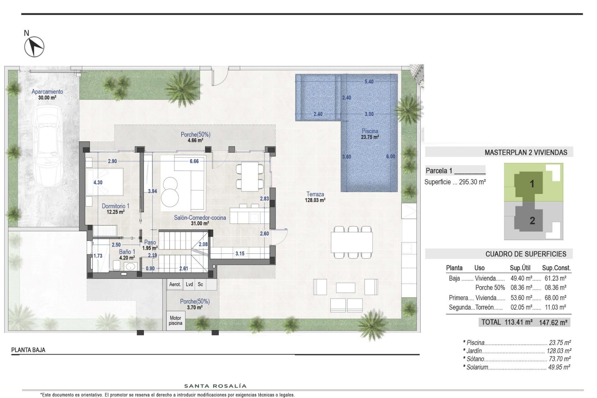Nýbygging - Semidetached -
Torre Pacheco - Santa Rosalia Lake And Life Resort