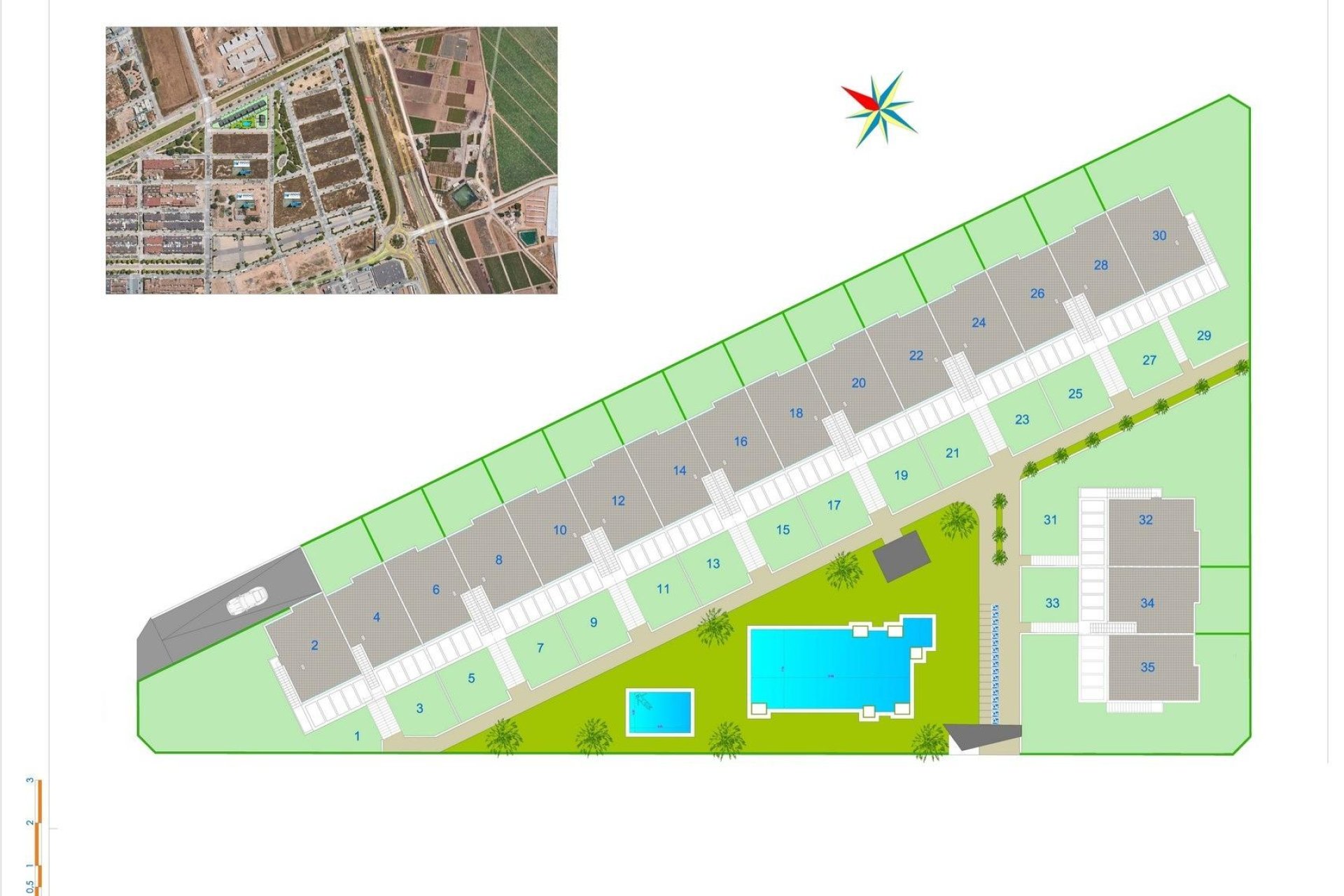 Nýbygging - Sérhæð -
Pilar de la Horadada - pueblo