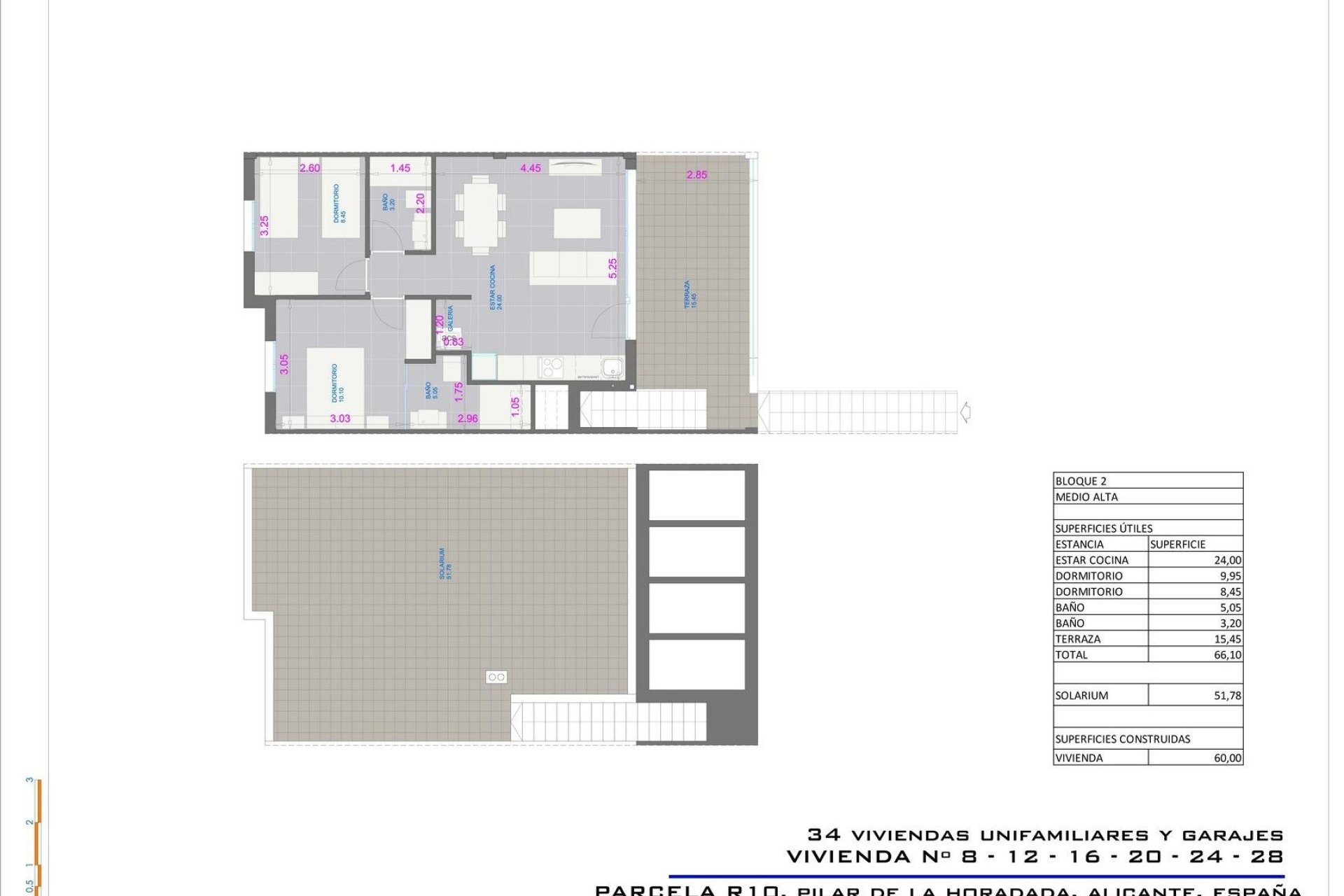 Nýbygging - Sérhæð -
Pilar de la Horadada - pueblo
