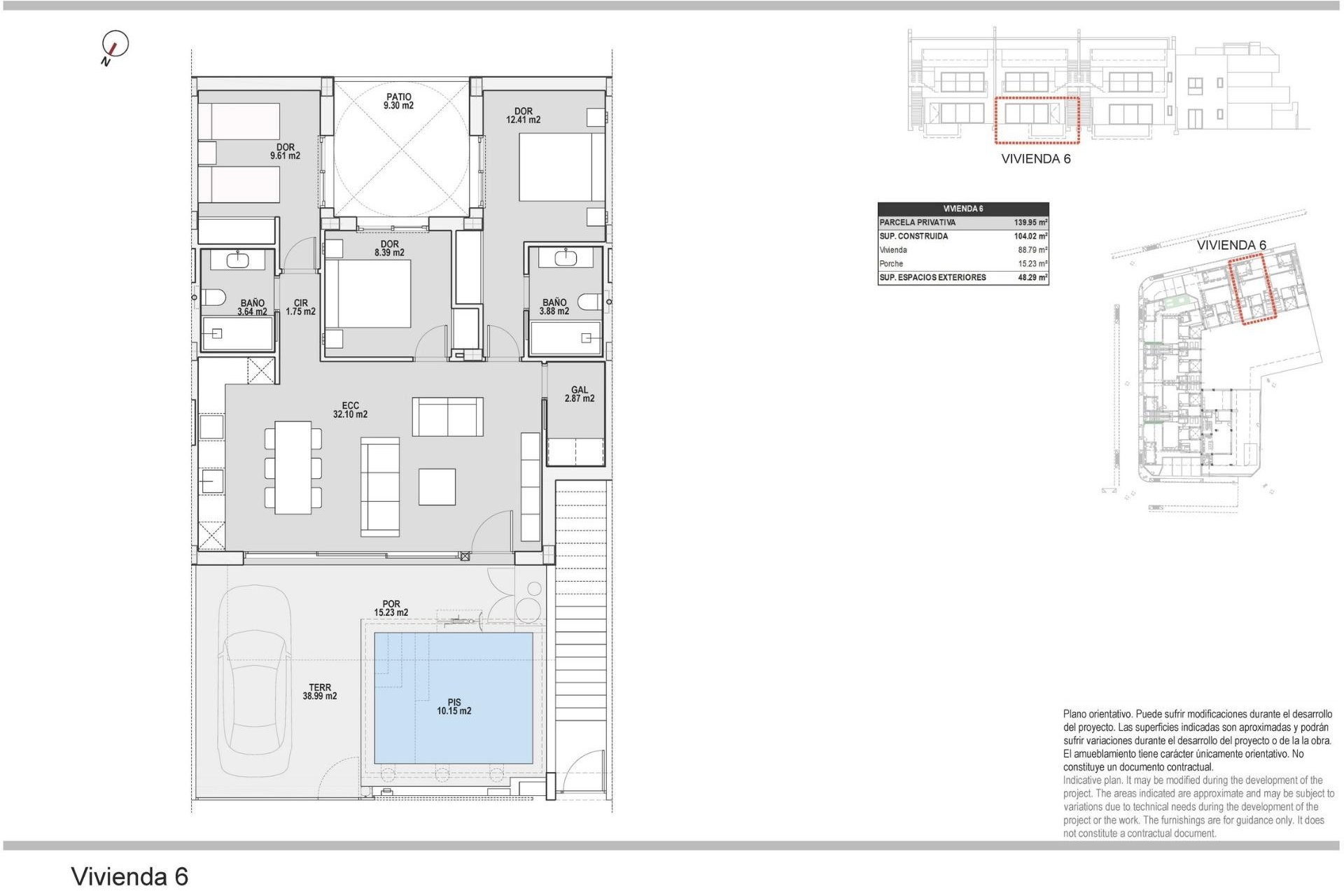 Nýbygging - Sérhæð -
Pilar de la Horadada - pueblo