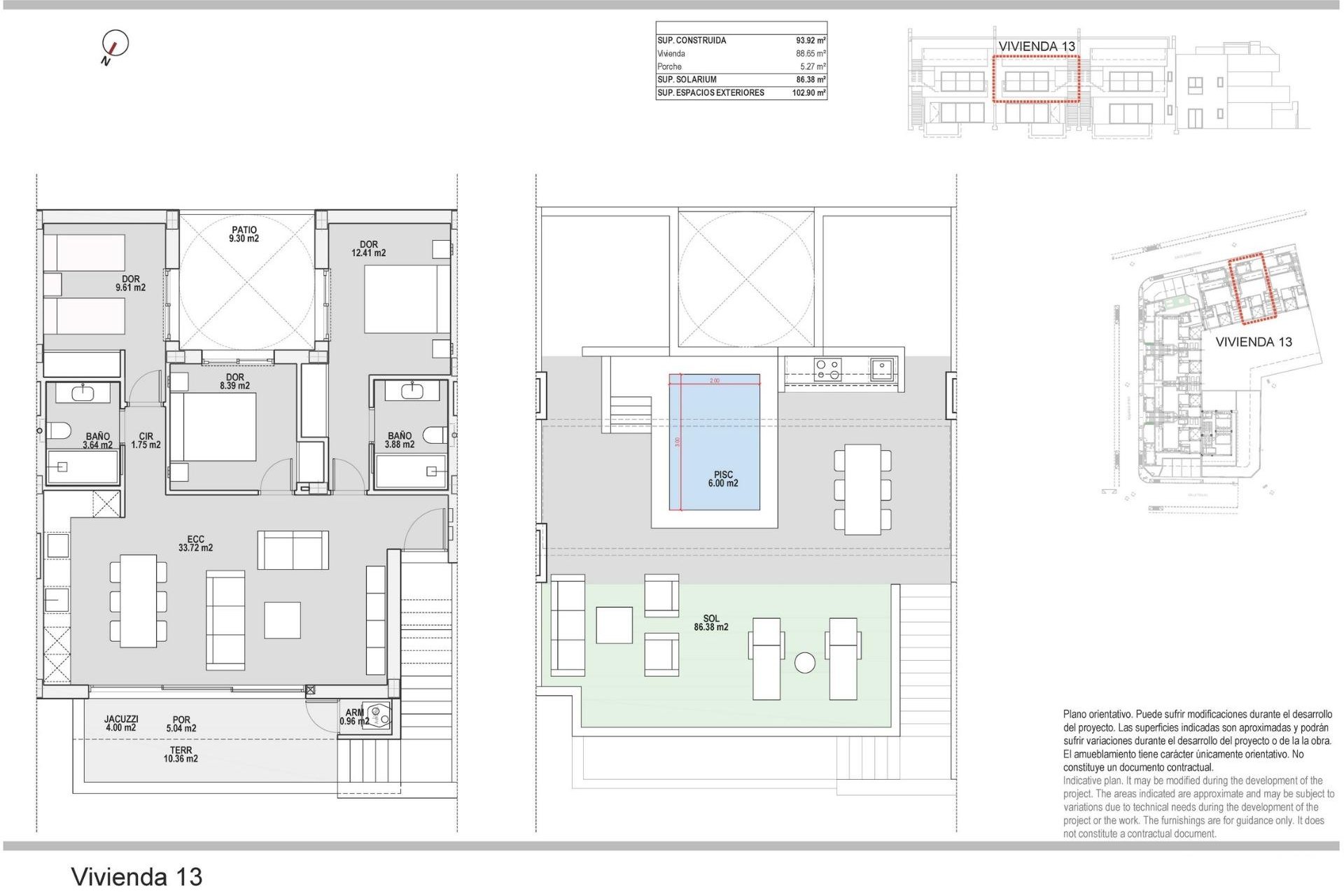 Nýbygging - Sérhæð -
Pilar de la Horadada - pueblo