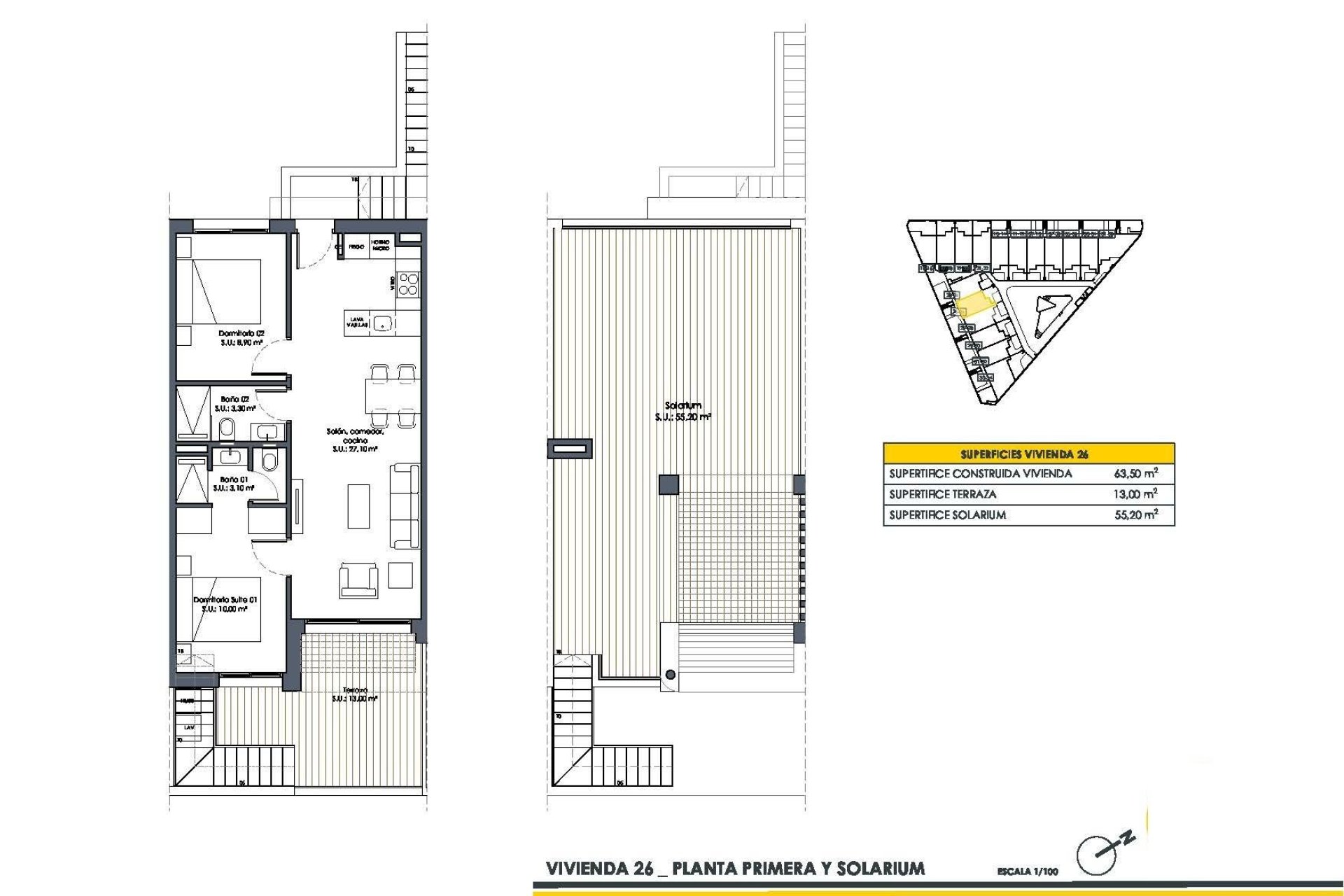 Nýbygging - Sérhæð -
San Fulgencio - Pueblo