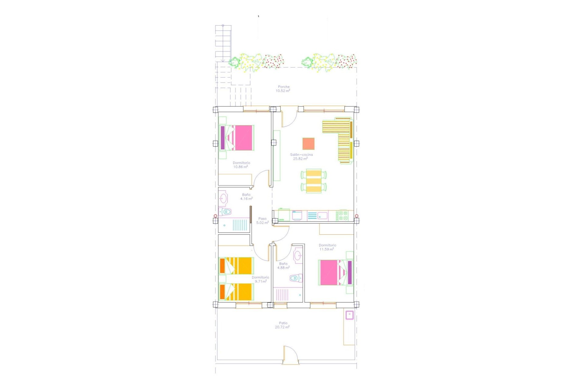 Nýbygging - Sérhæð -
San Javier - pueblo