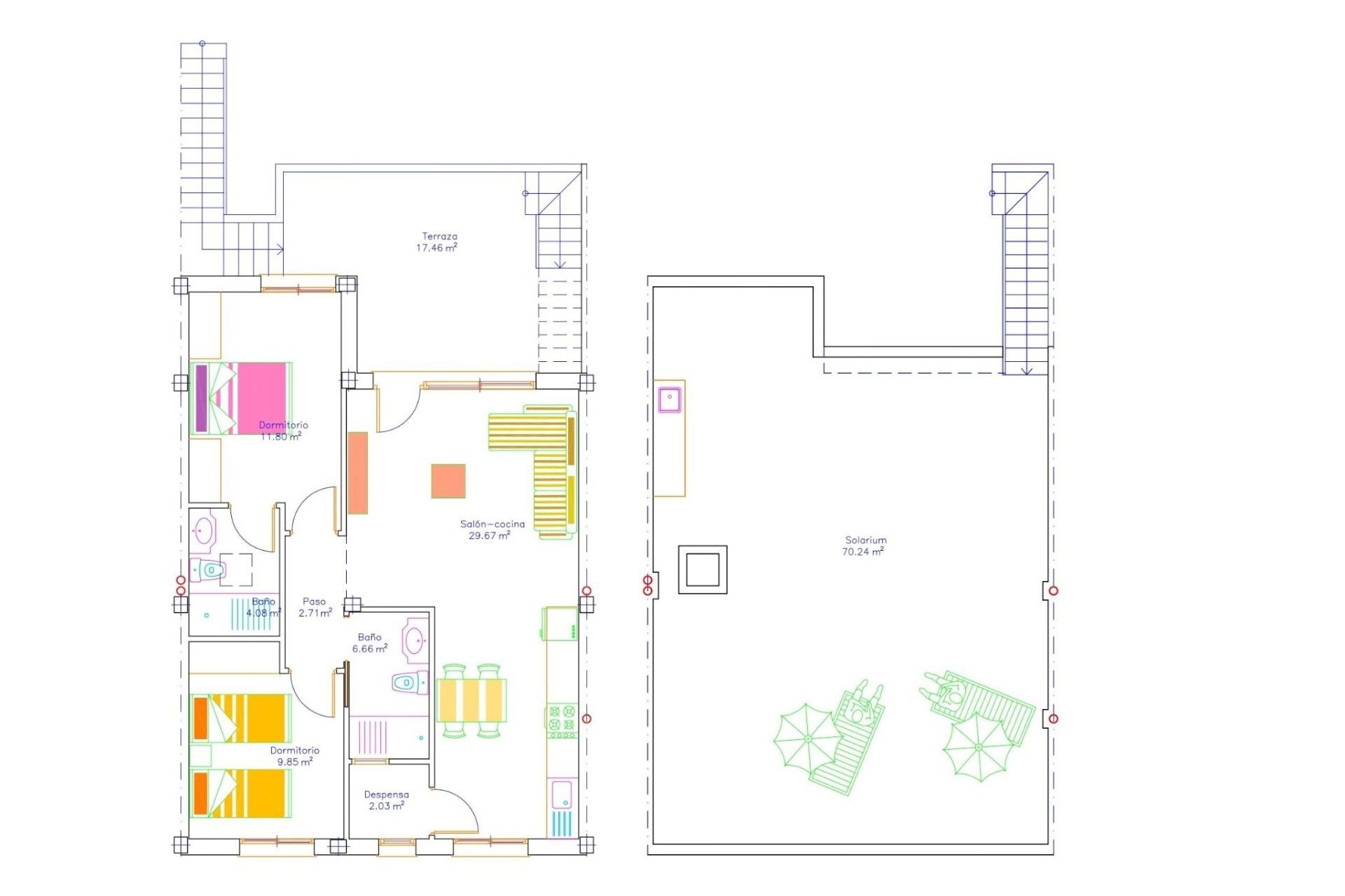 Nýbygging - Sérhæð -
San Javier - pueblo