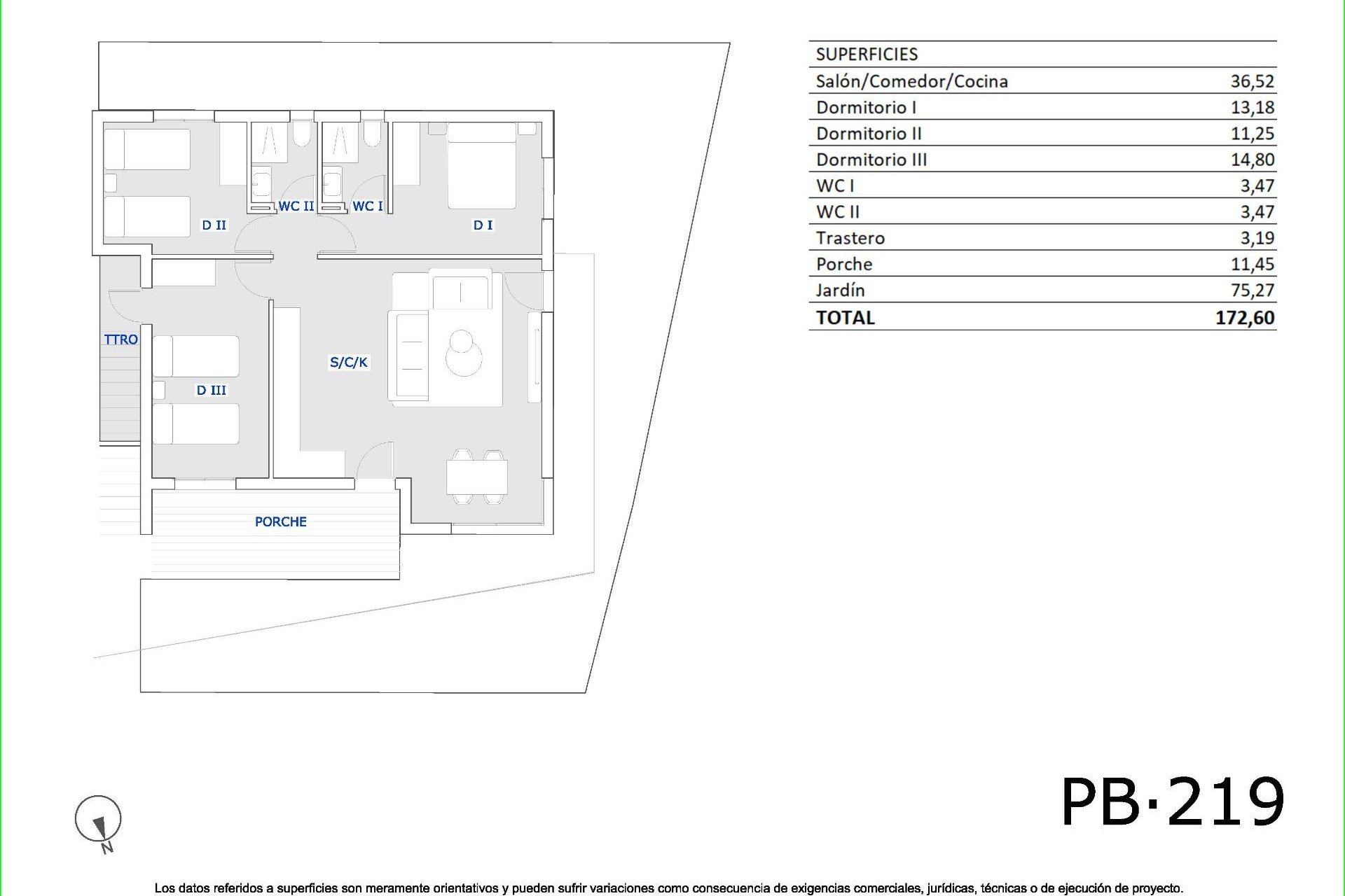 Nýbygging - Sérhæð -
San Miguel de Salinas - Pueblo