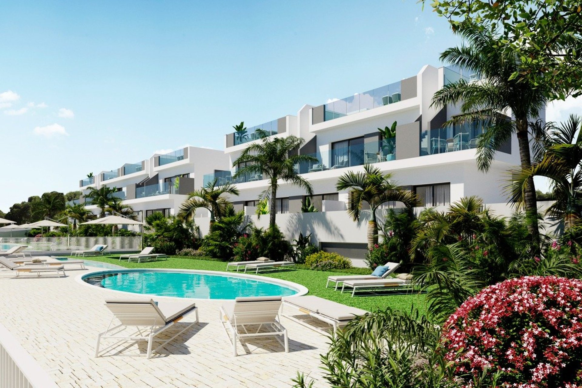 Nýbygging - Sérhæð -
Torrevieja - Lago Jardín II