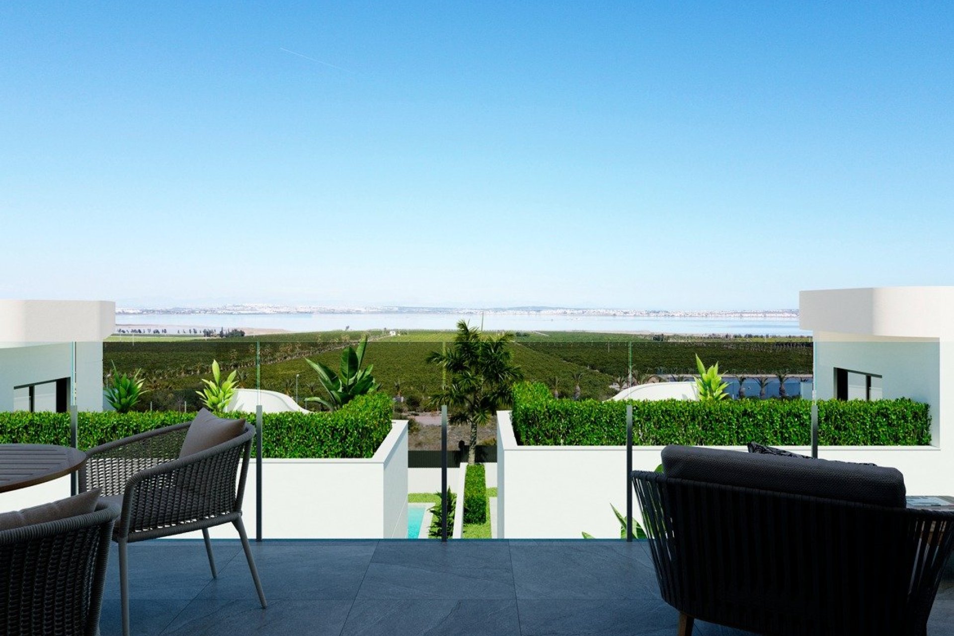 Nýbygging - Sérhæð -
Torrevieja - Lago Jardín II