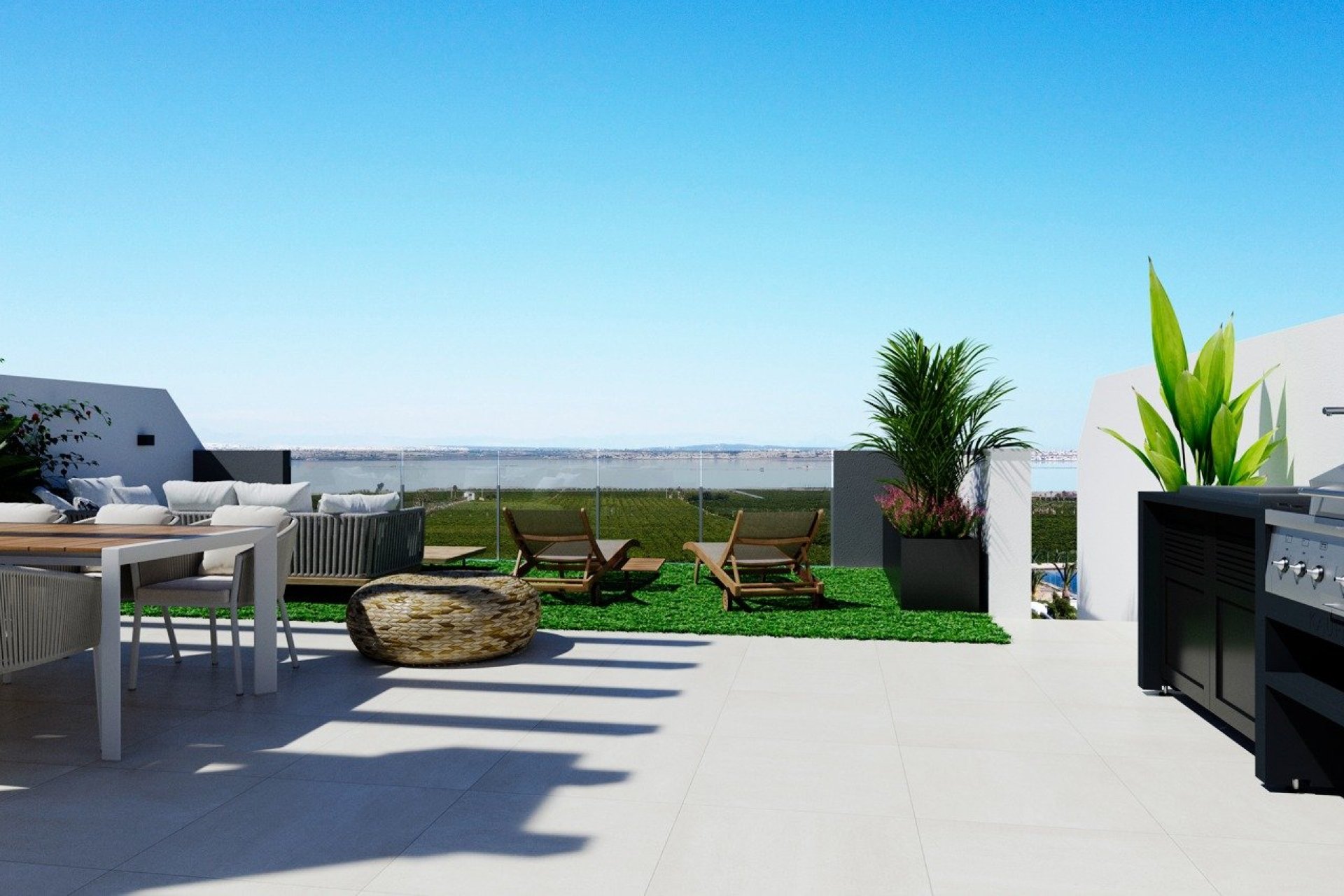 Nýbygging - Sérhæð -
Torrevieja - Lago Jardín II
