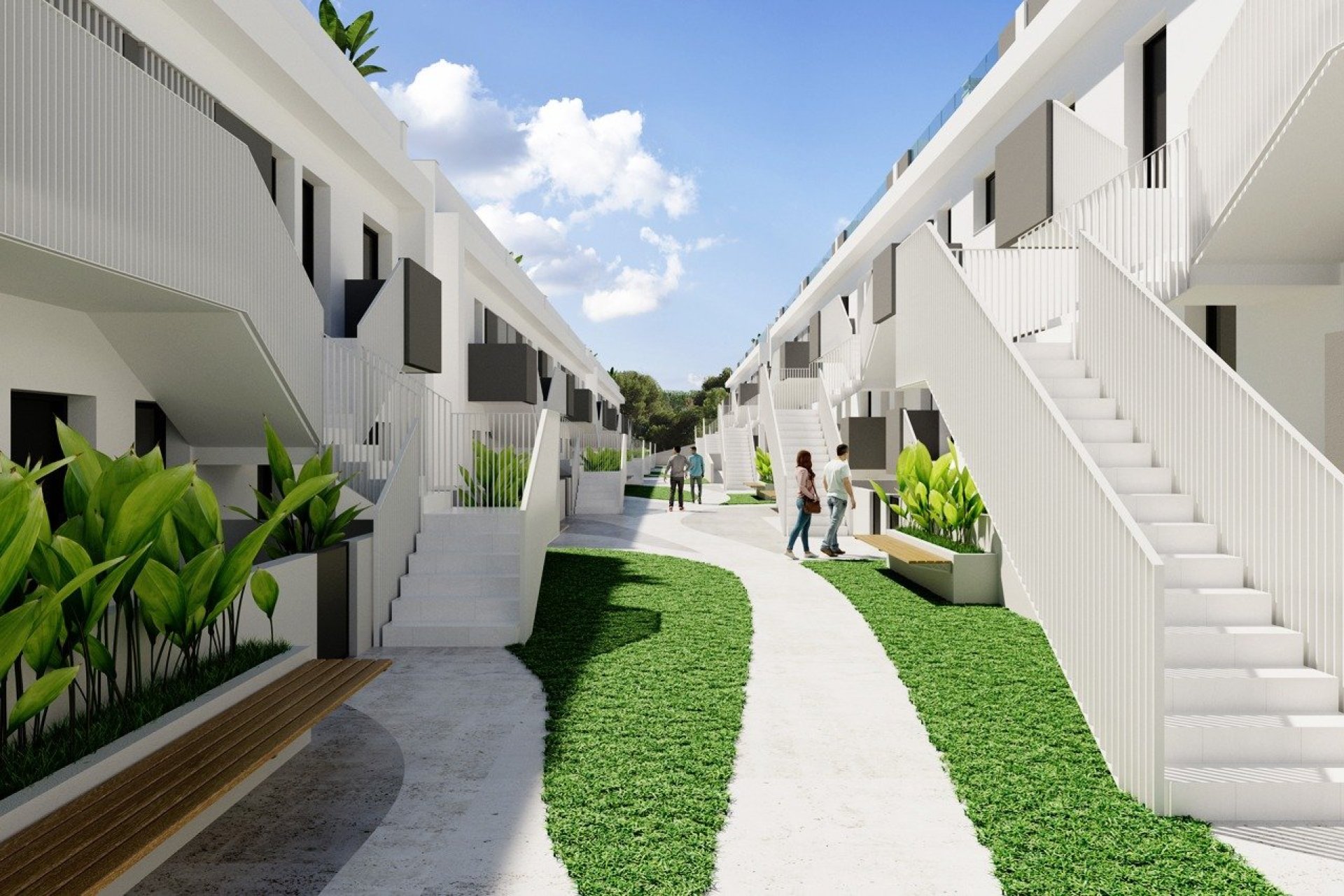 Nýbygging - Sérhæð -
Torrevieja - Lago Jardín II
