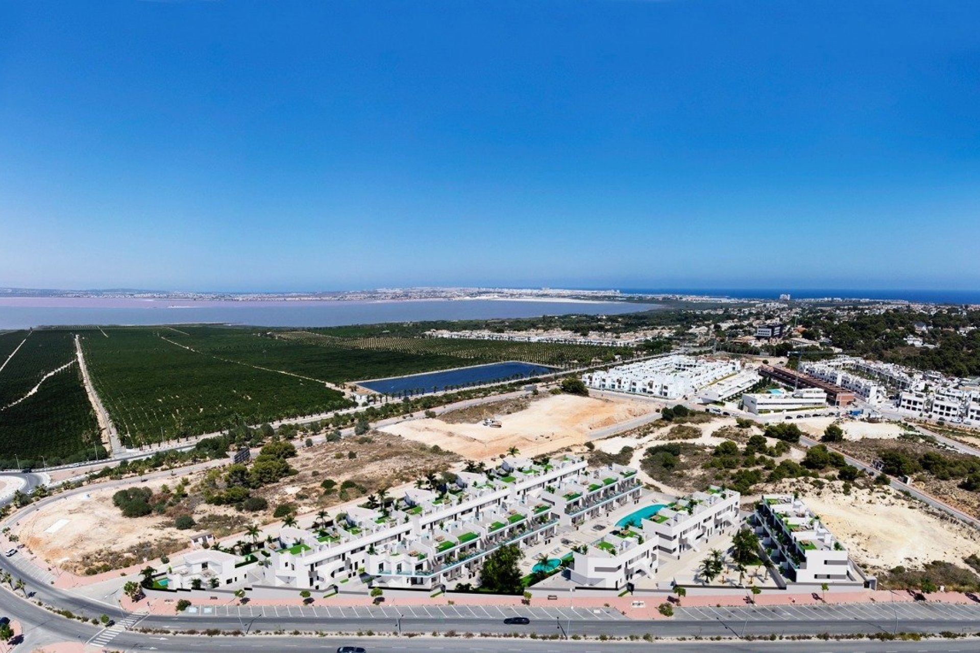 Nýbygging - Sérhæð -
Torrevieja - Lago Jardín II