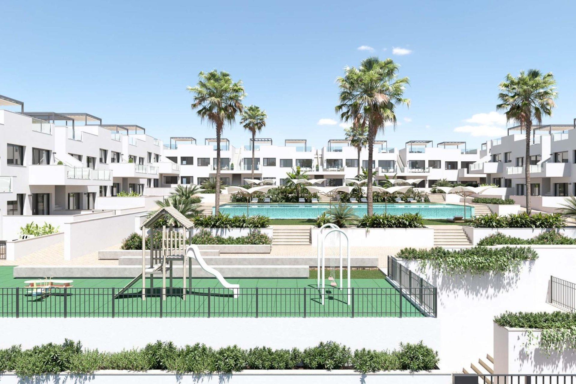 Nýbygging - Sérhæð -
Torrevieja - Los Balcones