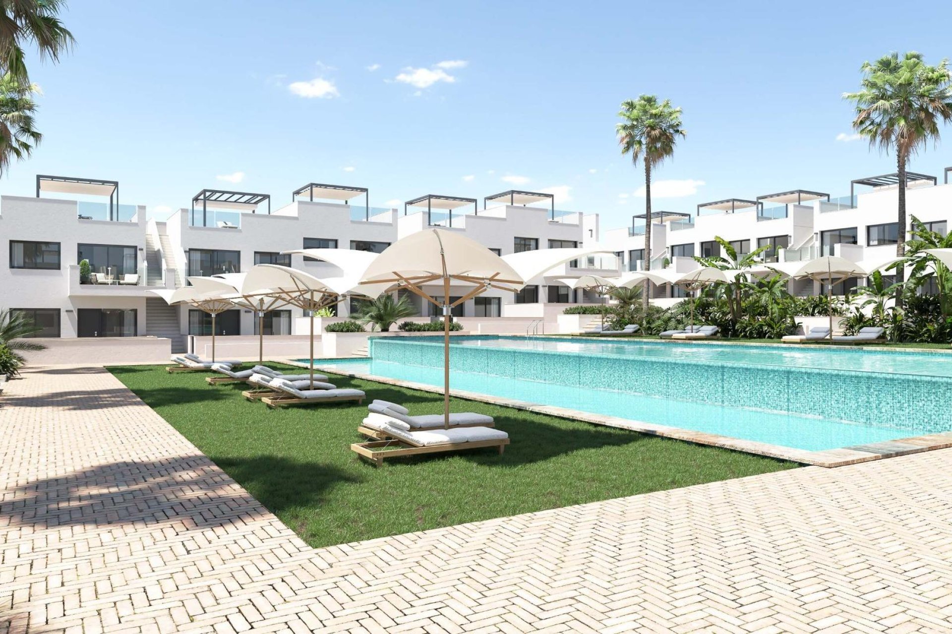 Nýbygging - Sérhæð -
Torrevieja - Los Balcones