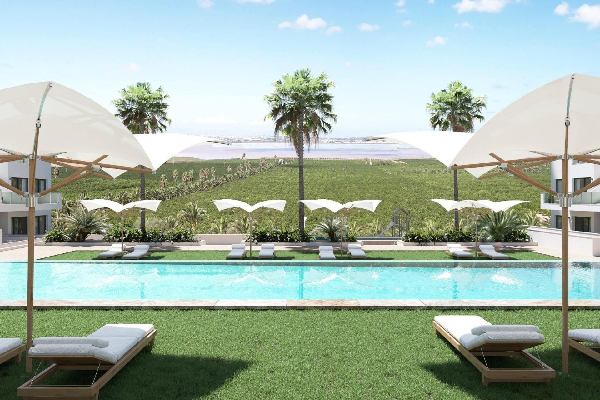 Nýbygging - Sérhæð -
Torrevieja - Los Balcones