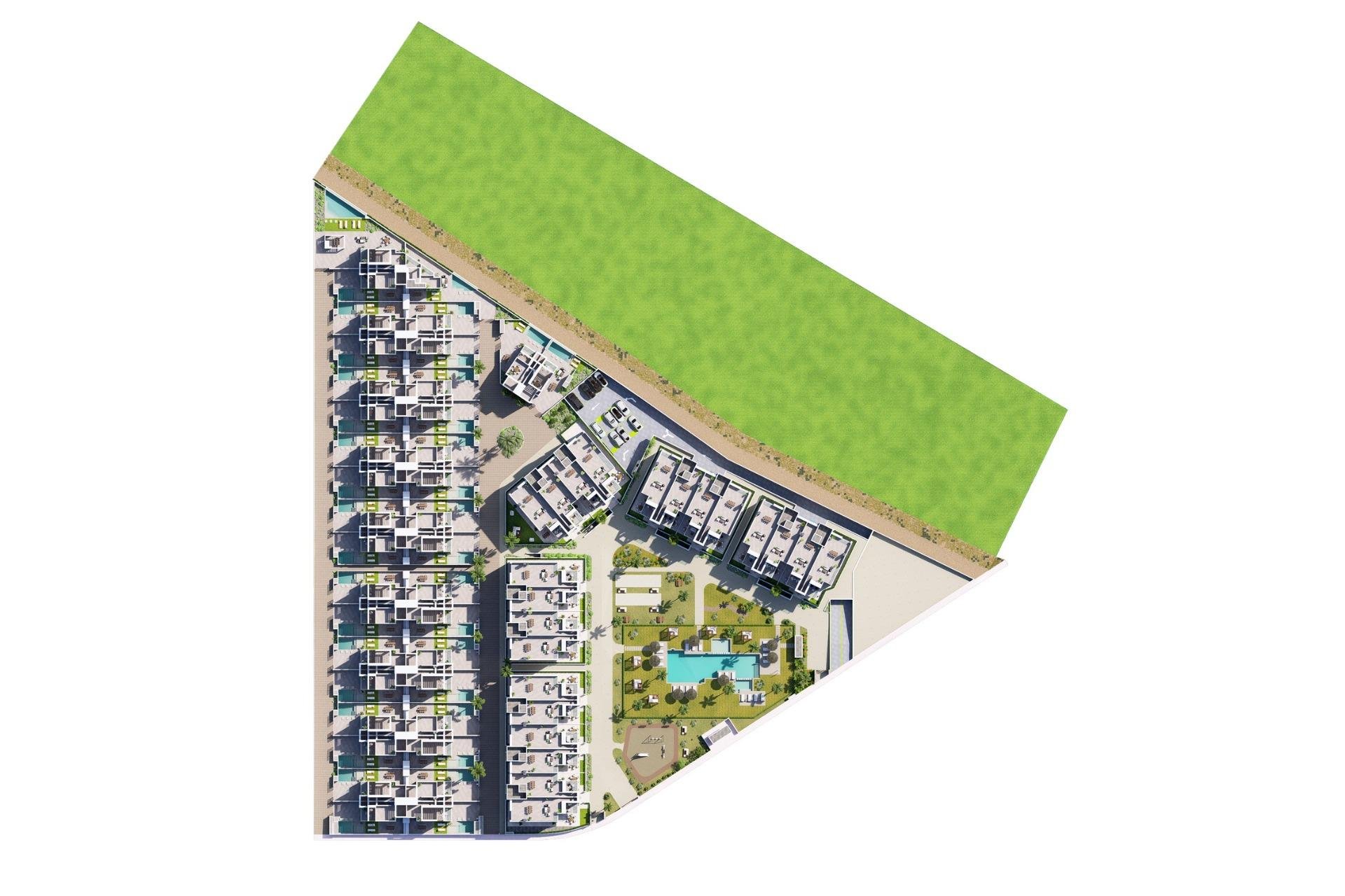 Nýbygging - Þakíbúð -
Los Alcazares - Serena Golf