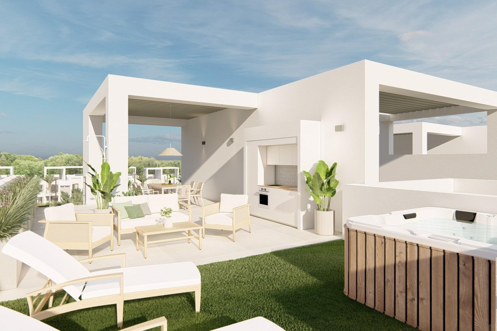 Nýbygging - Þakíbúð -
Los Alcazares - Serena Golf