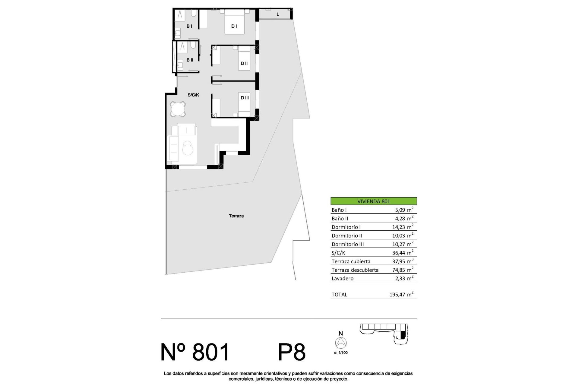 Nýbygging - Þakíbúð -
San Miguel de Salinas - Pueblo