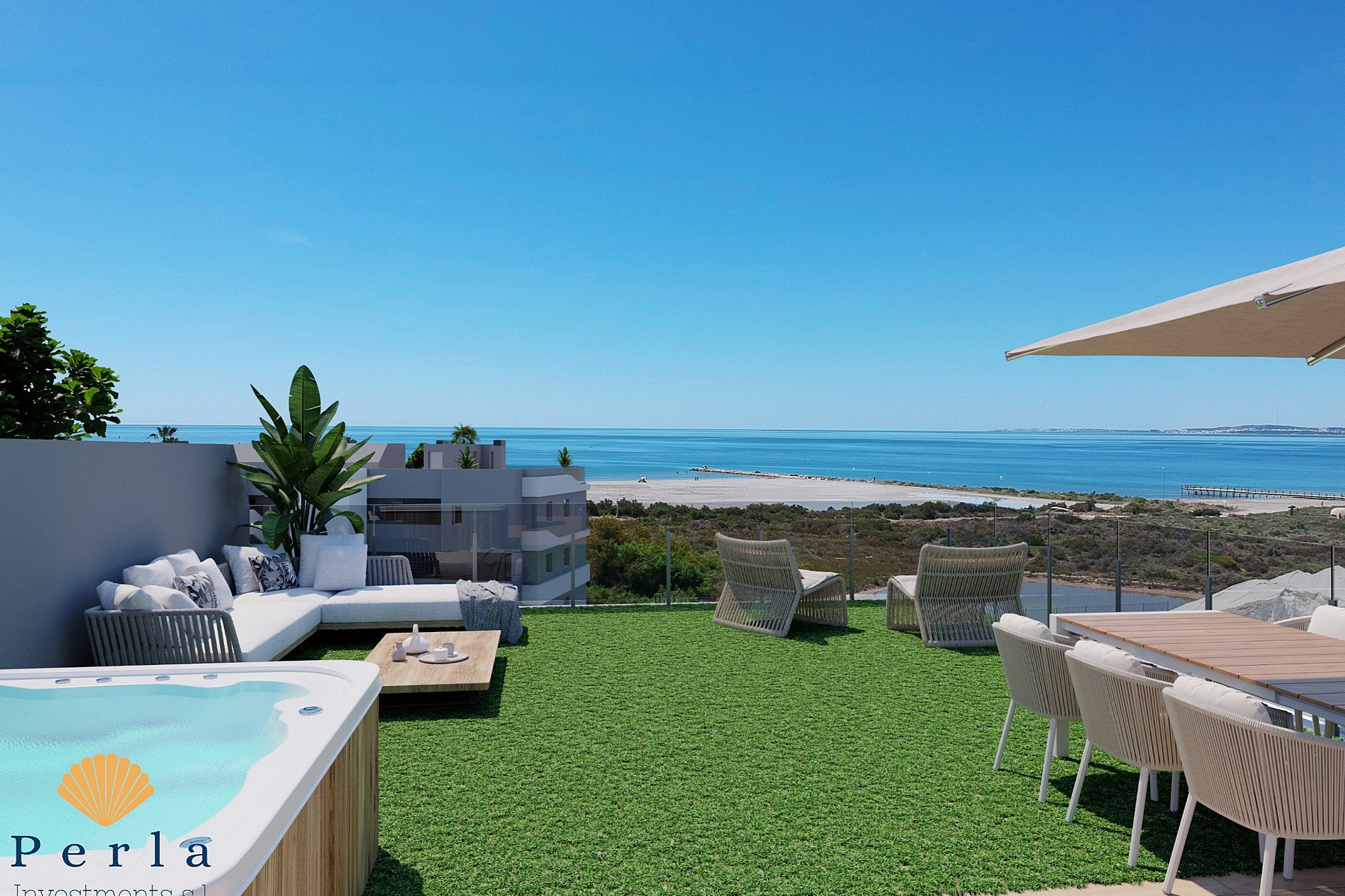 Nýbygging - Þakíbúð -
Santa Pola