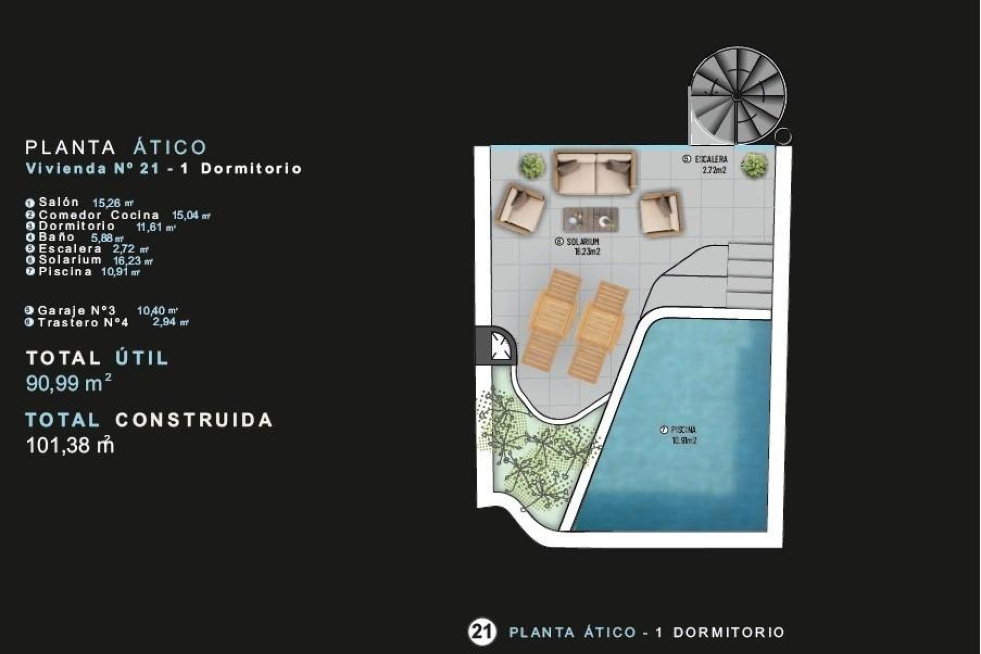 Nýbygging - Þakíbúð -
Torrevieja - Centro