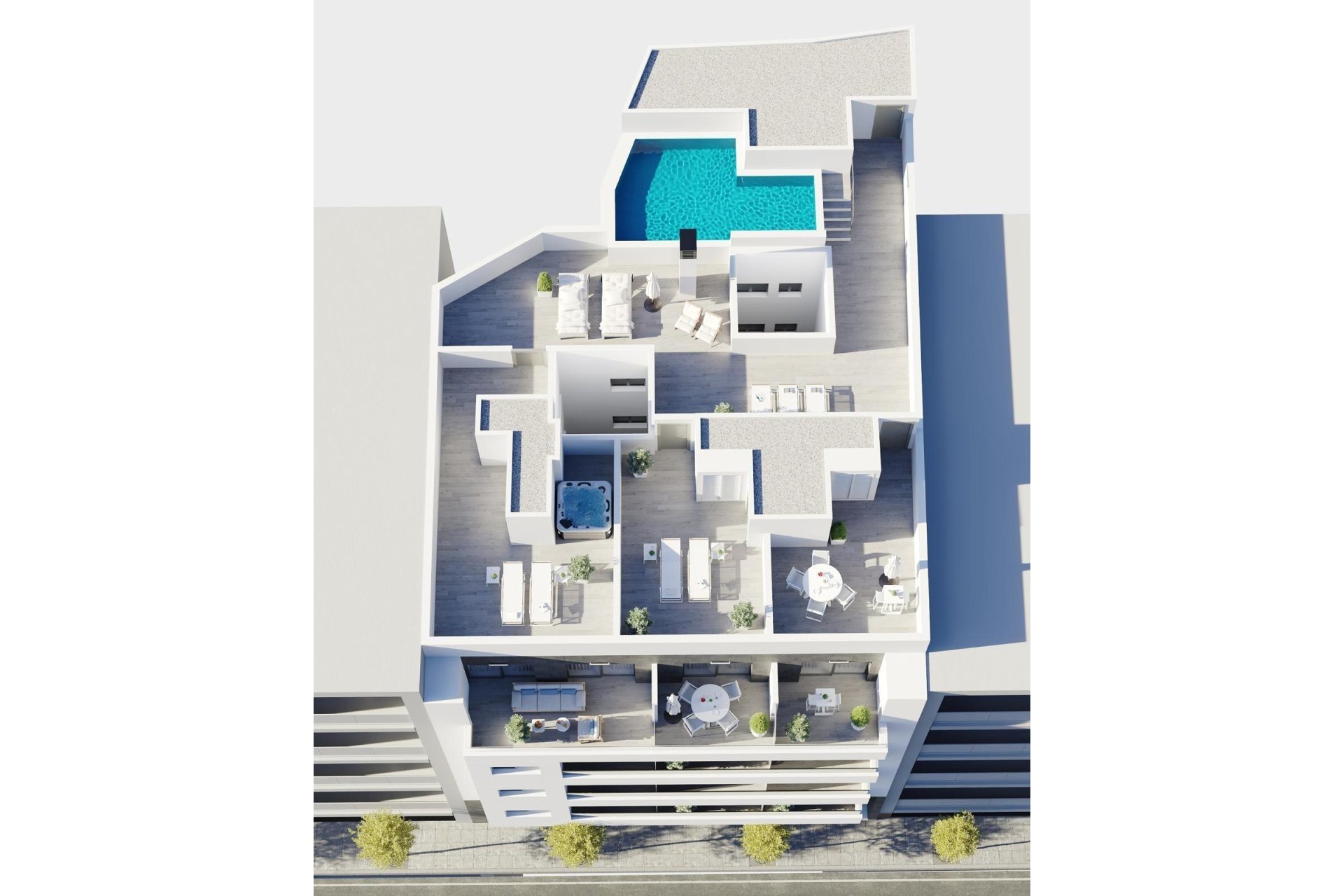 Nýbygging - Þakíbúð -
Torrevieja - Centro