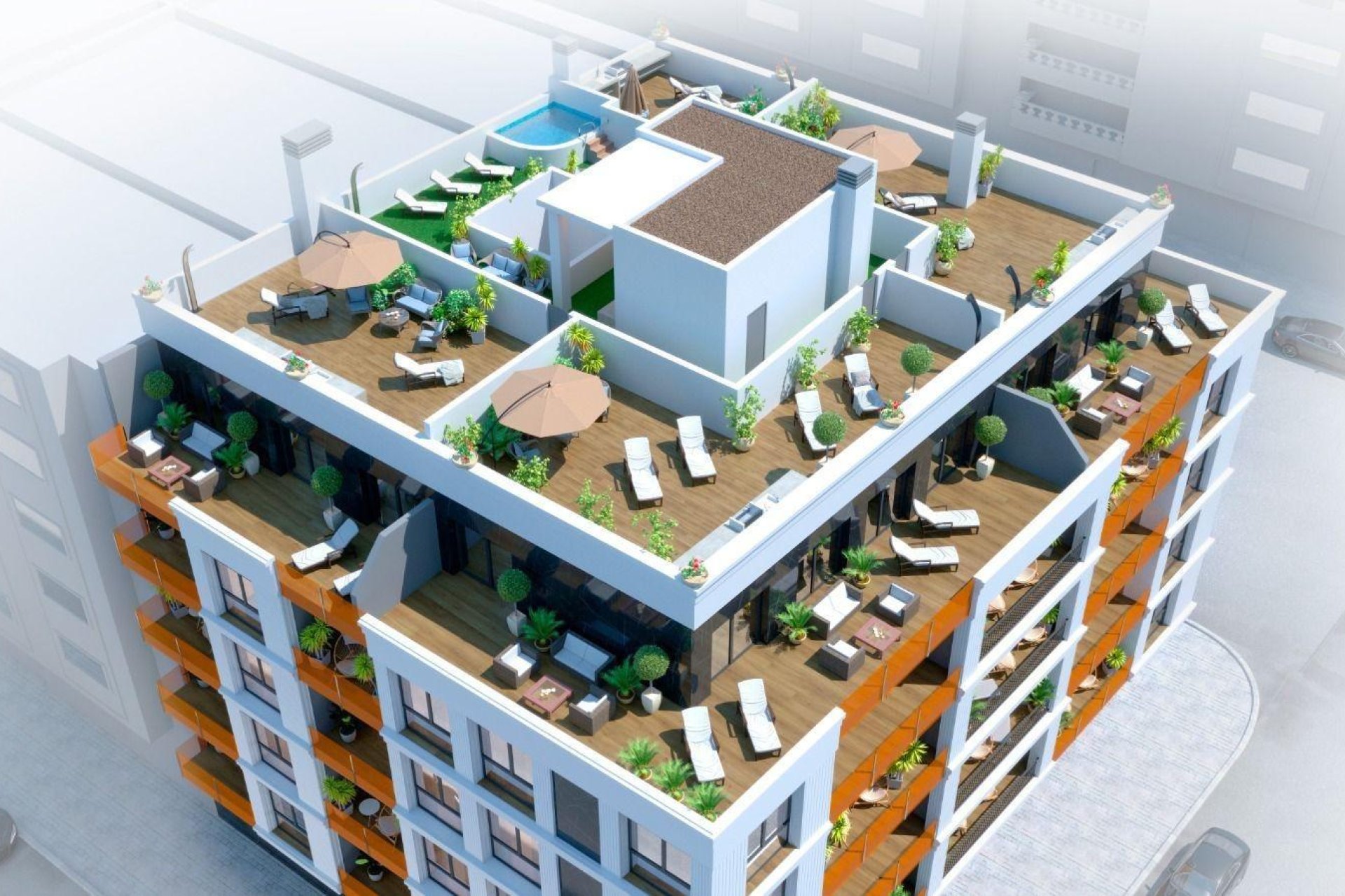 Nýbygging - Þakíbúð -
Torrevieja - Parque de las Naciones