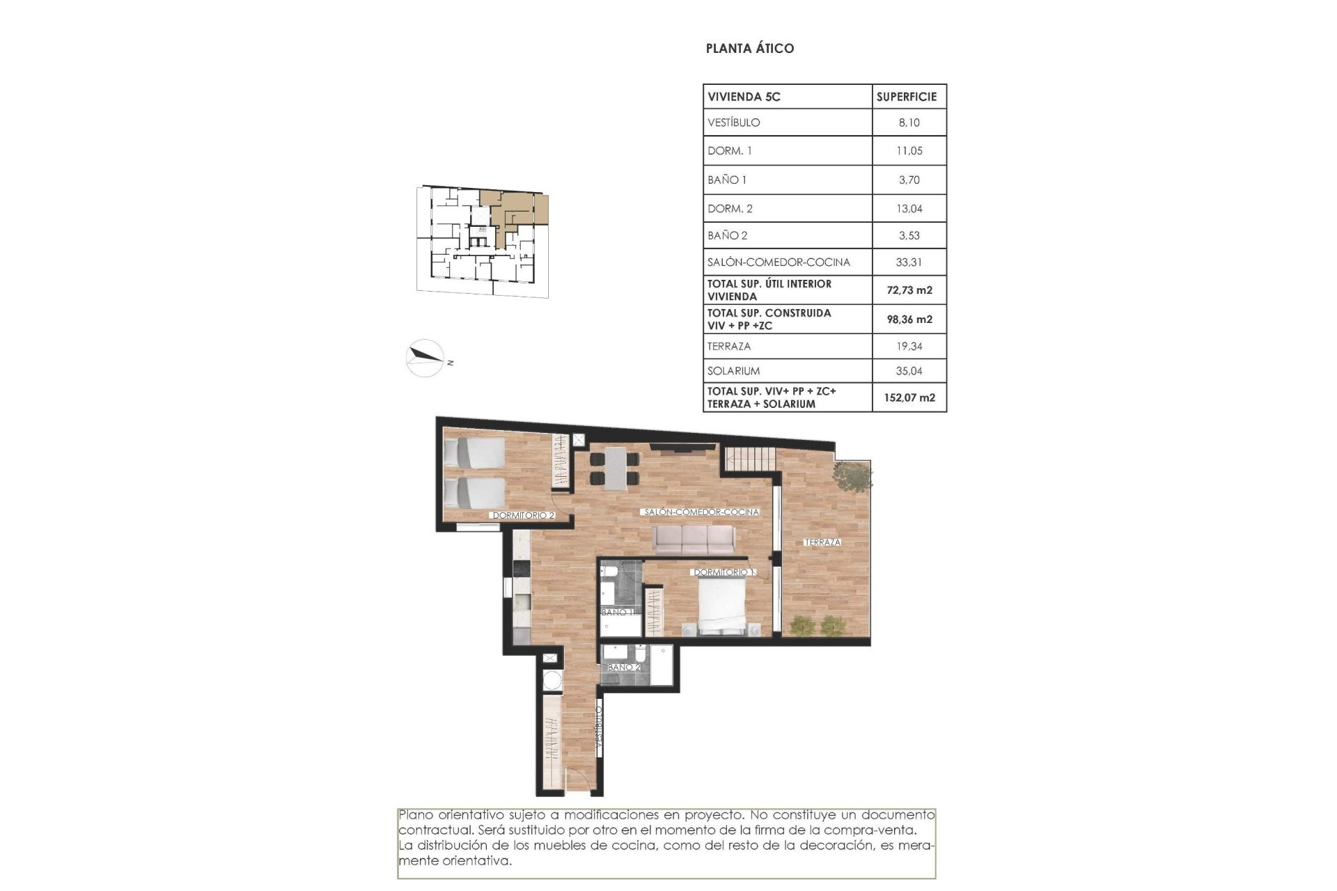 Nýbygging - Þakíbúð -
Torrevieja - Parque de las Naciones