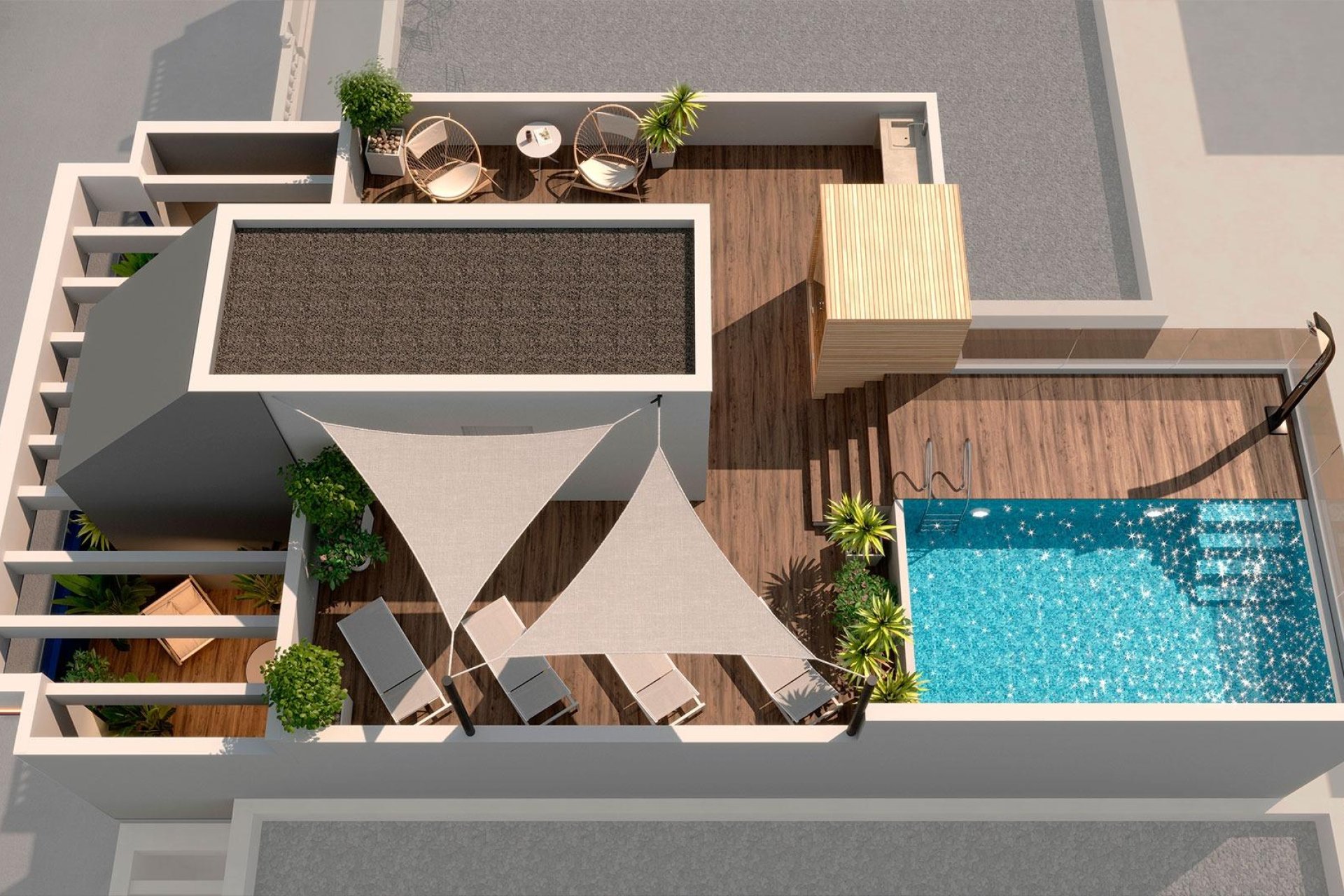 Nýbygging - Þakíbúð -
Torrevieja - Playa del Acequión