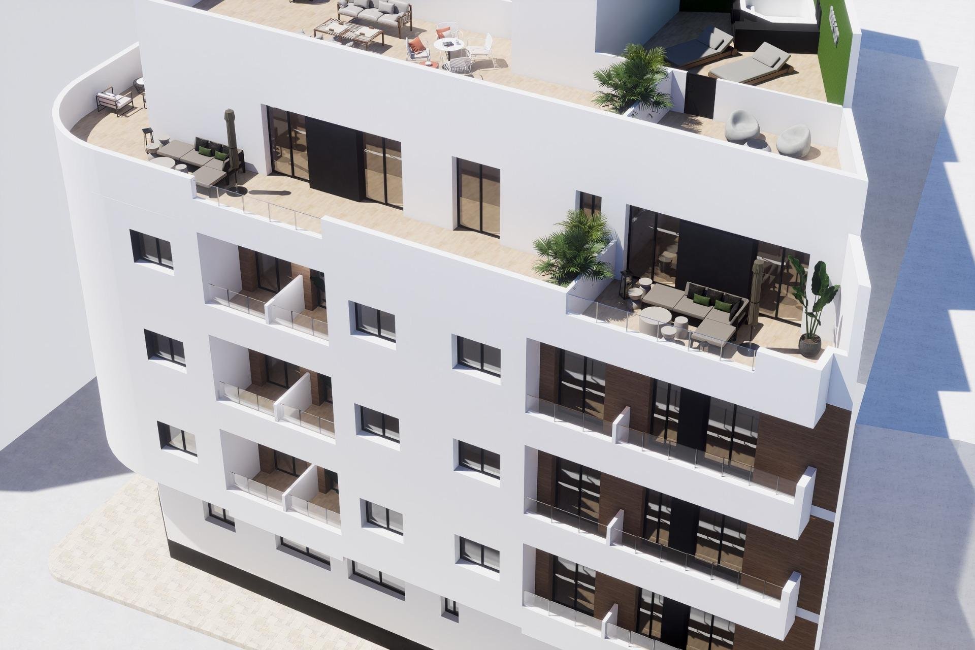 Nýbygging - Þakíbúð -
Torrevieja - pueblo