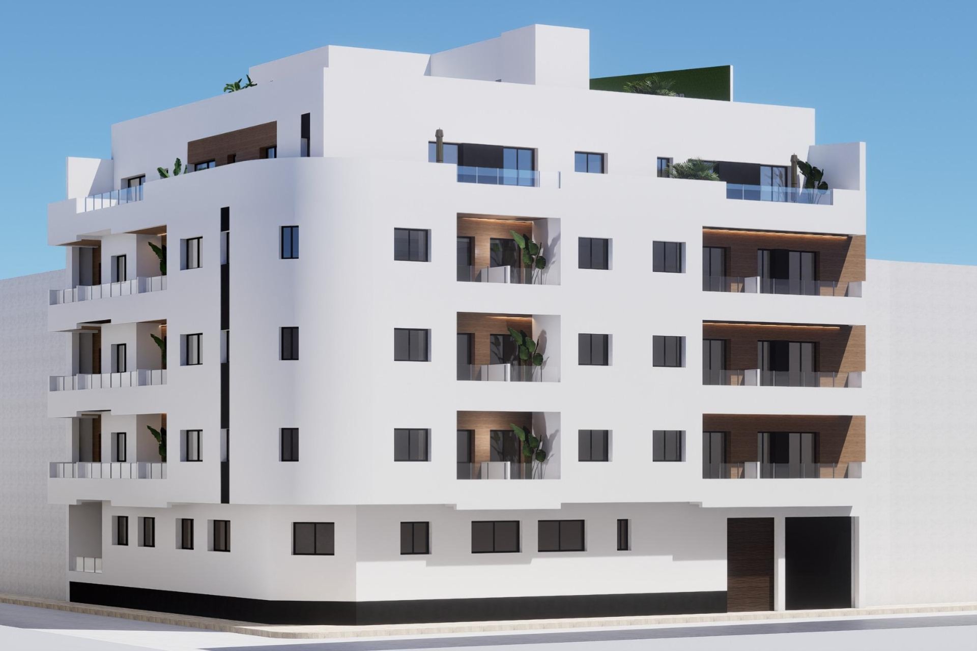 Nýbygging - Þakíbúð -
Torrevieja - pueblo