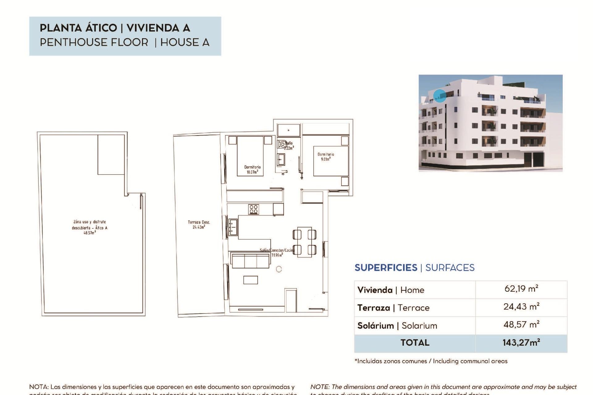 Nýbygging - Þakíbúð -
Torrevieja - pueblo