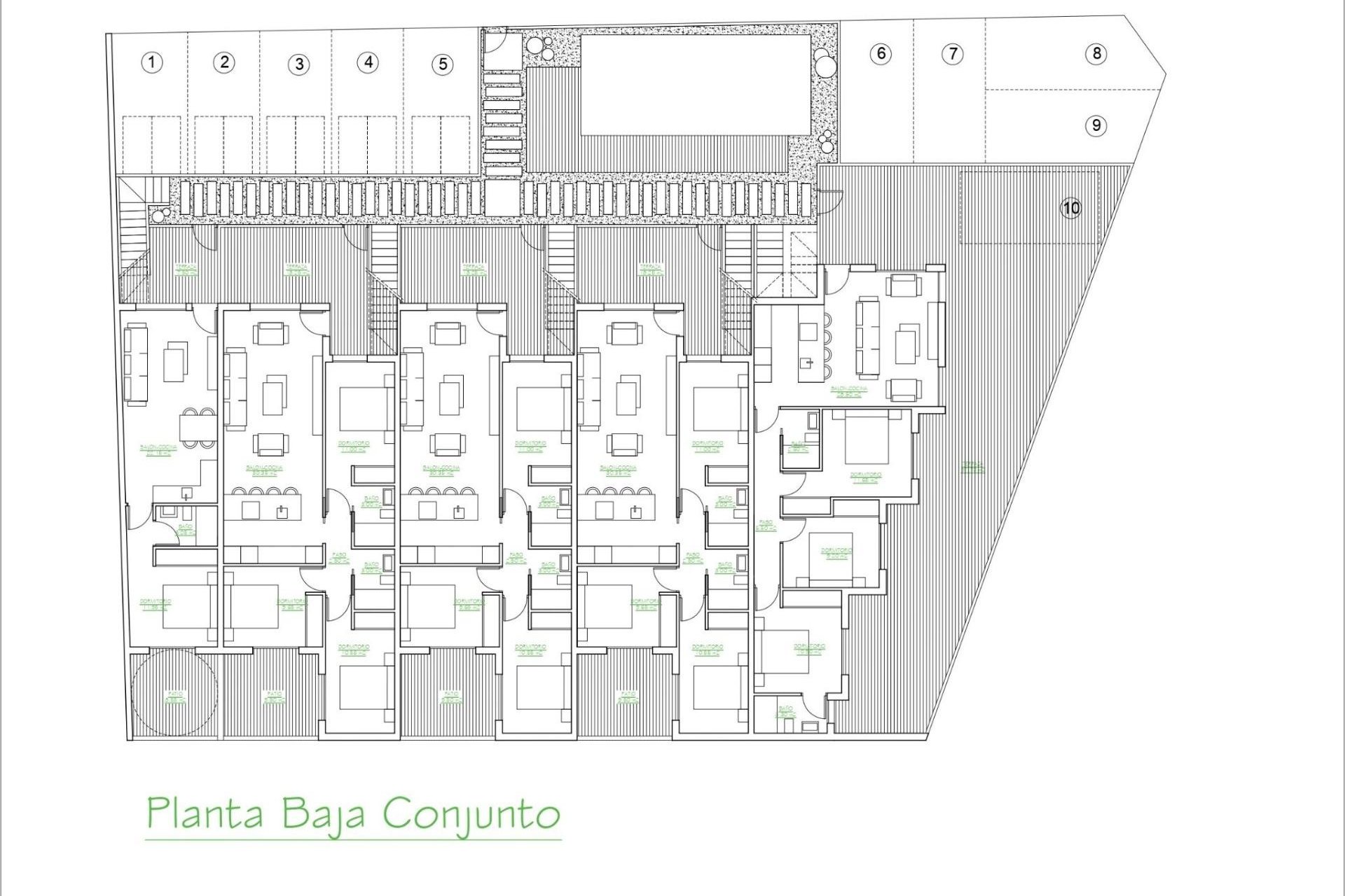 Nýbygging - Top Floor Bungalow -
San Pedro del Pinatar - Los Antolinos