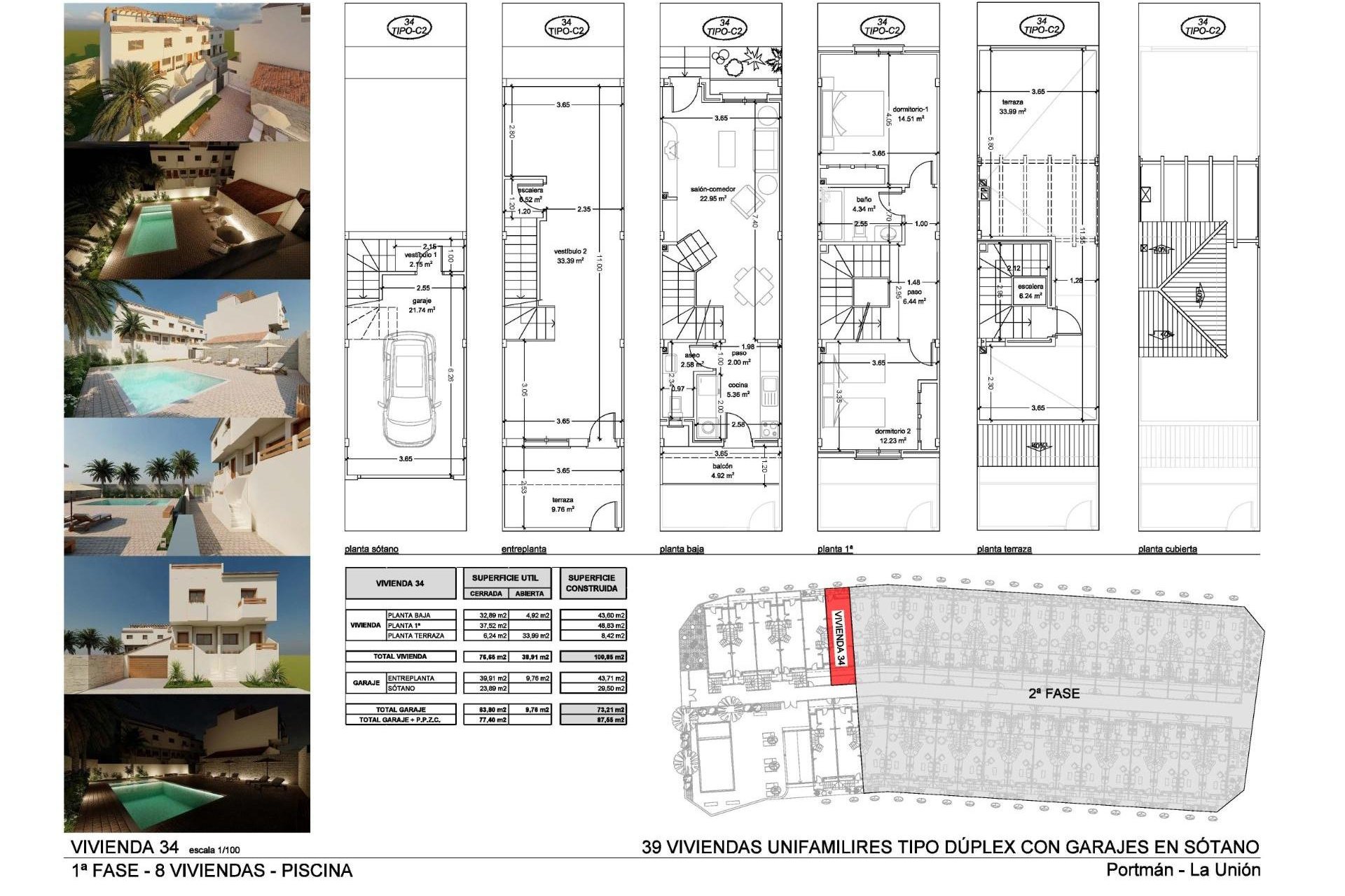 Nýbygging - town house -
La Union - centro