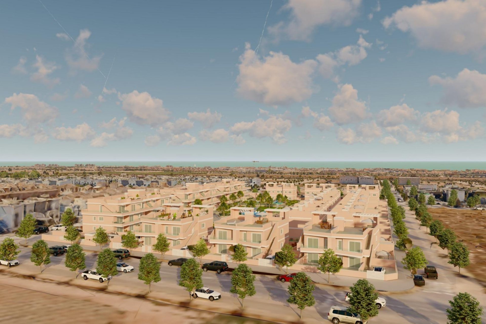 Nýbygging - town house -
Pilar de la Horadada - Lo Monte