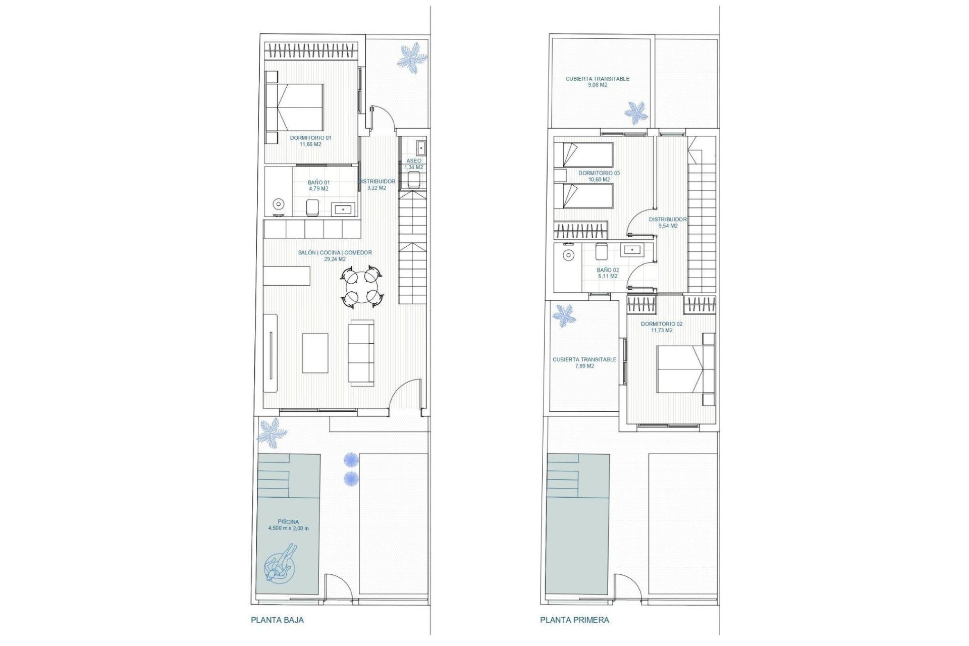 Nýbygging - town house -
Torre Pacheco - pueblo