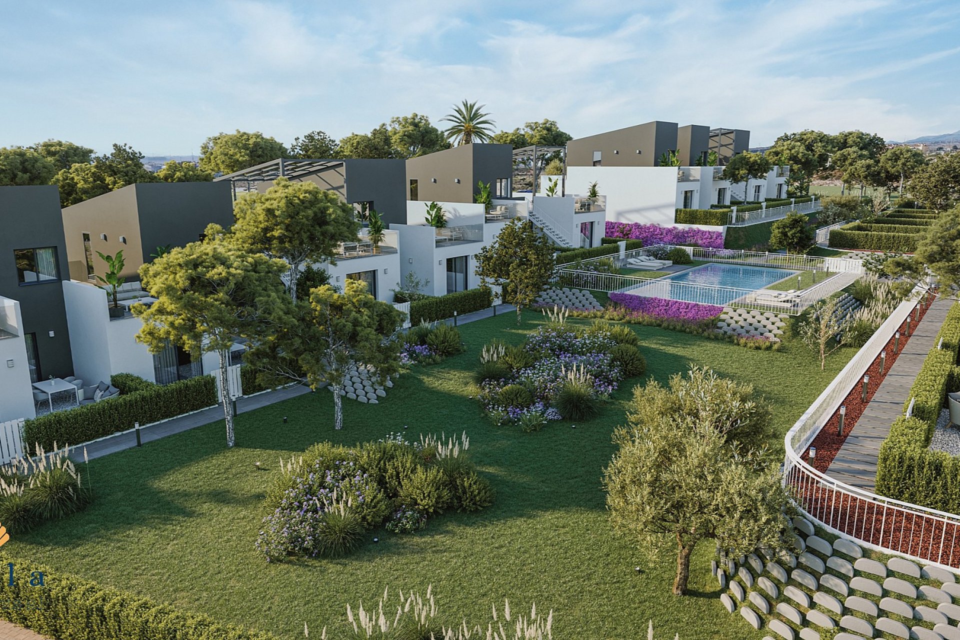 Obra nueva - Adosado -
Altaona Golf