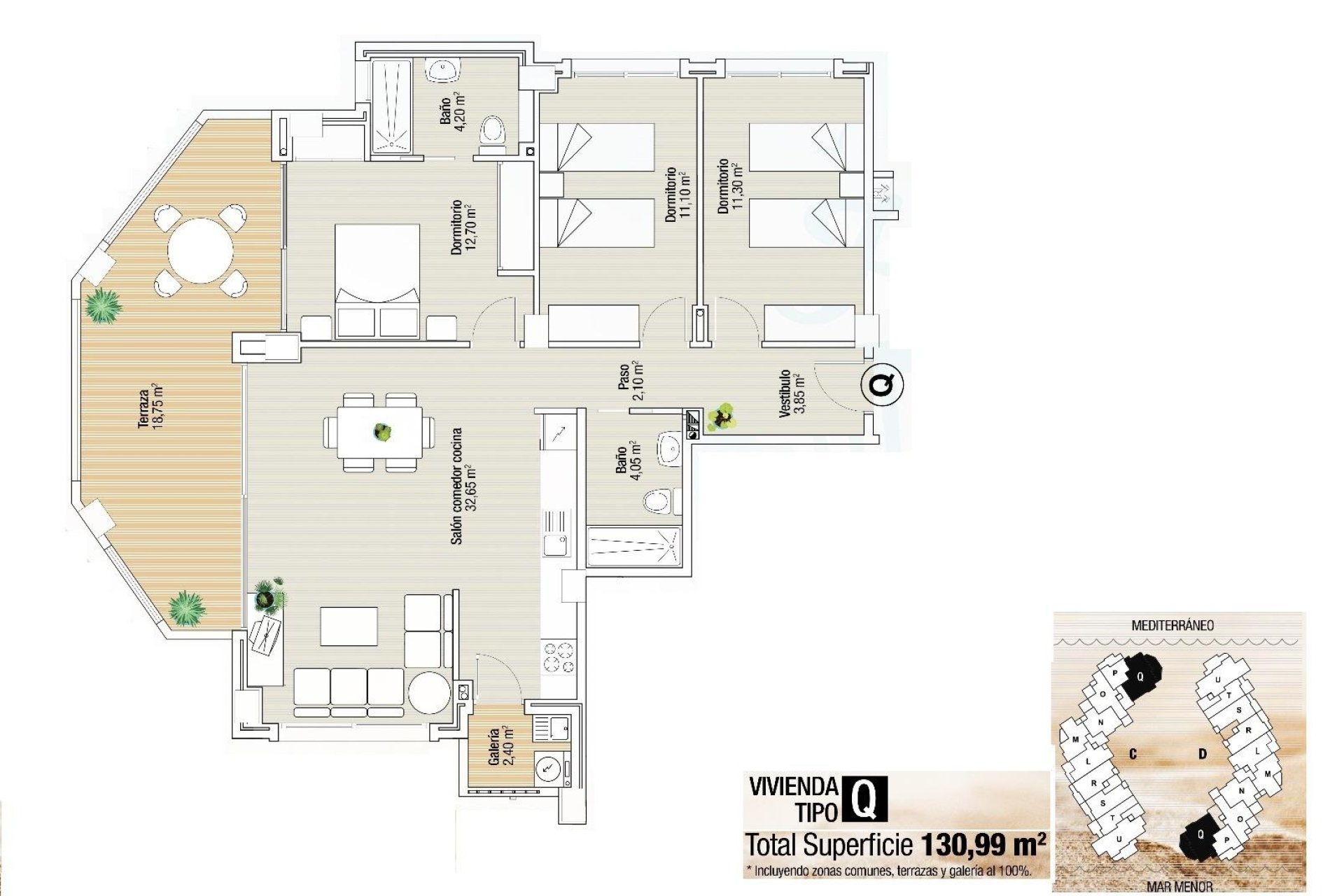Obra nueva - Apartamento -
La Manga del Mar Menor - La Manga