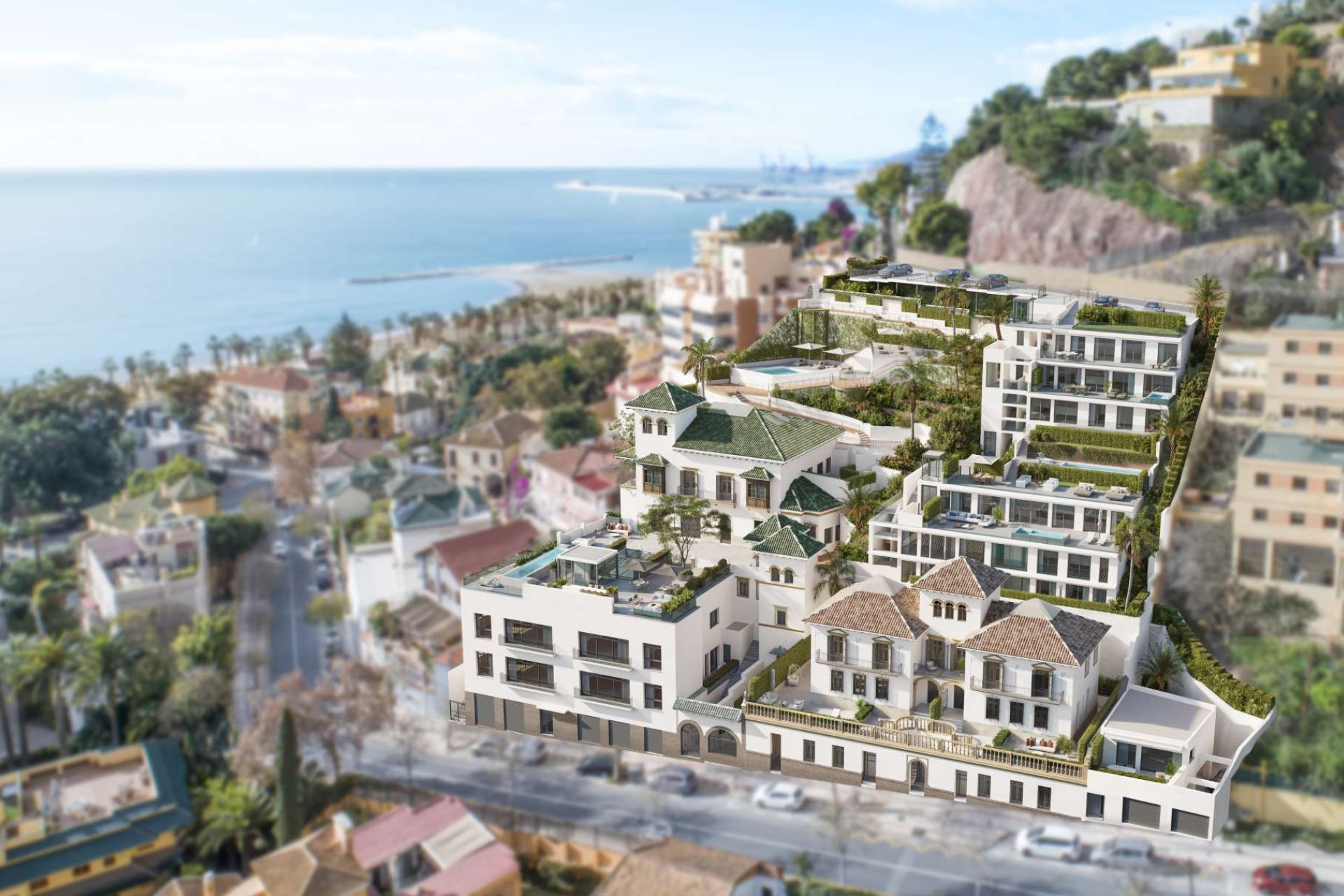 Obra nueva - Apartamento -
Málaga