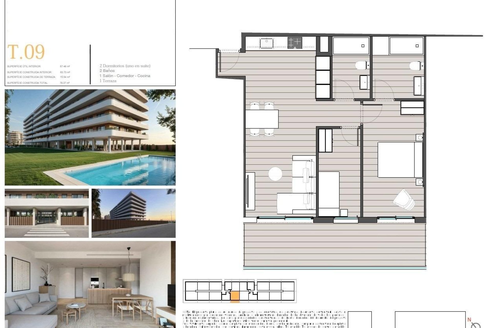Obra nueva - Apartamento -
Moncofa - Playa de Moncofa