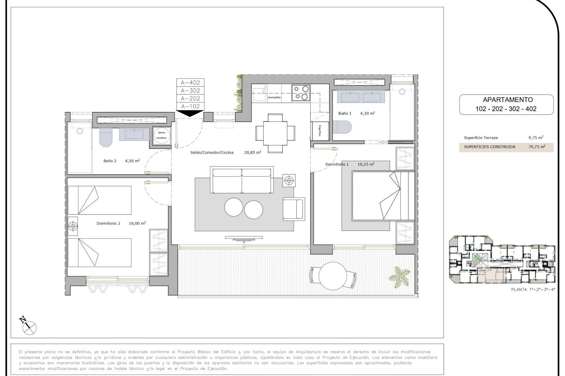 Obra nueva - Apartamento -
San Pedro del Pinatar - Lo Pagan