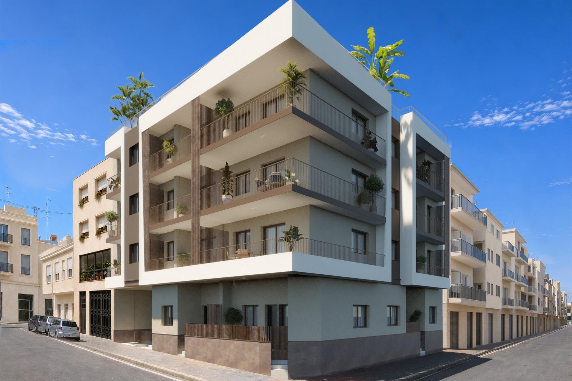 Obra nueva - Apartamento -
Santa Pola - Centro