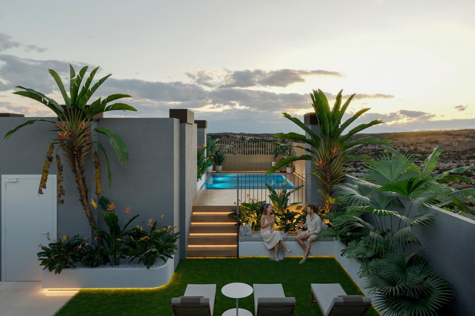 Obra nueva - Apartamento -
Santa Pola - Centro