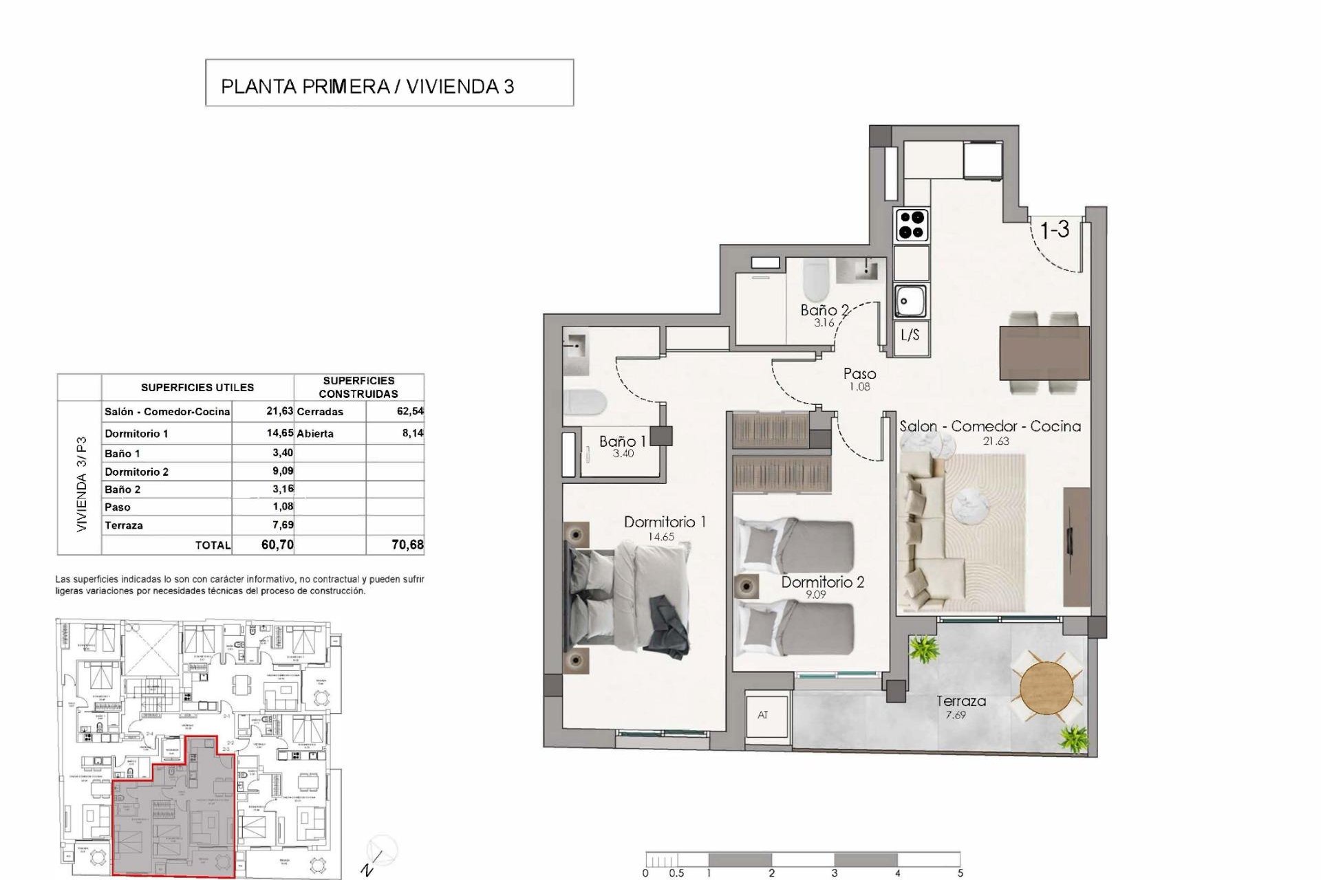 Obra nueva - Apartamento -
Santa Pola - Centro