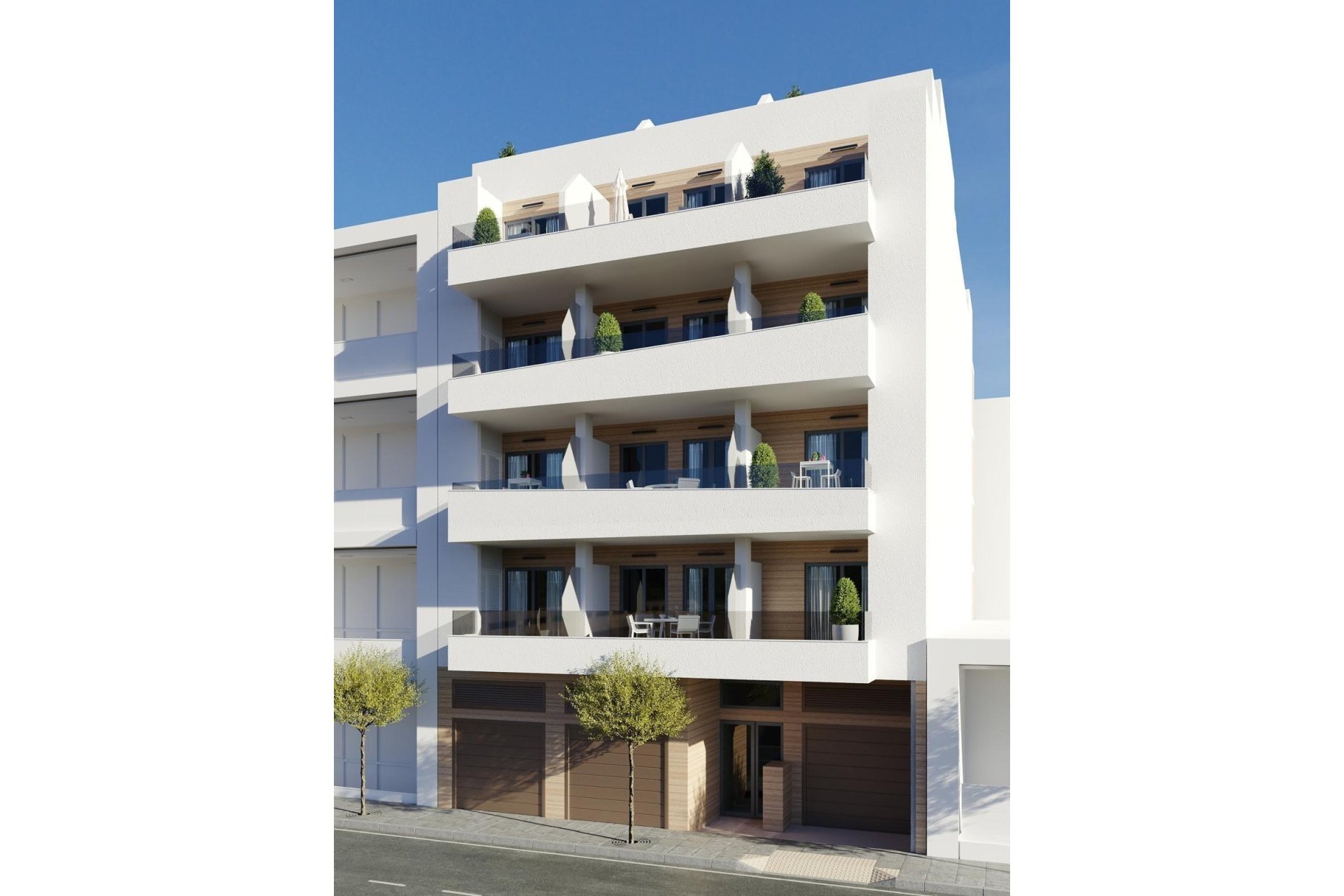 Obra nueva - Apartamento -
Torrevieja - Centro