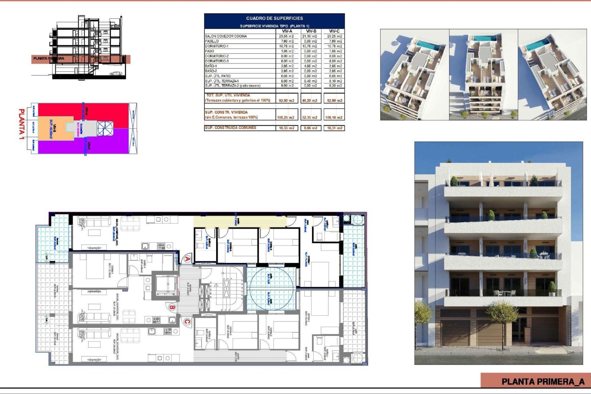 Obra nueva - Apartamento -
Torrevieja - Centro