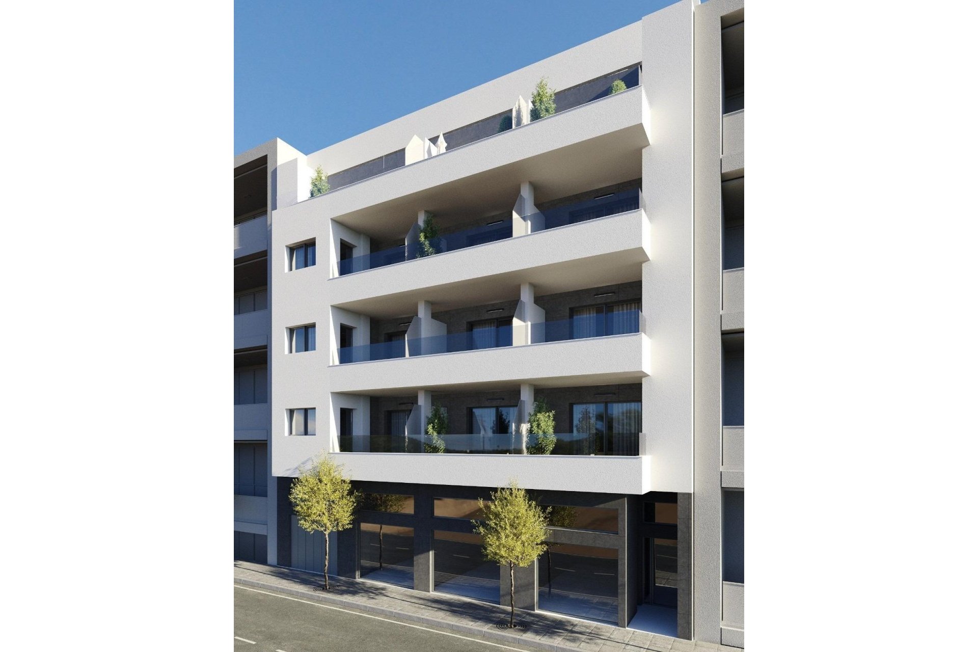 Obra nueva - Apartamento -
Torrevieja - Centro